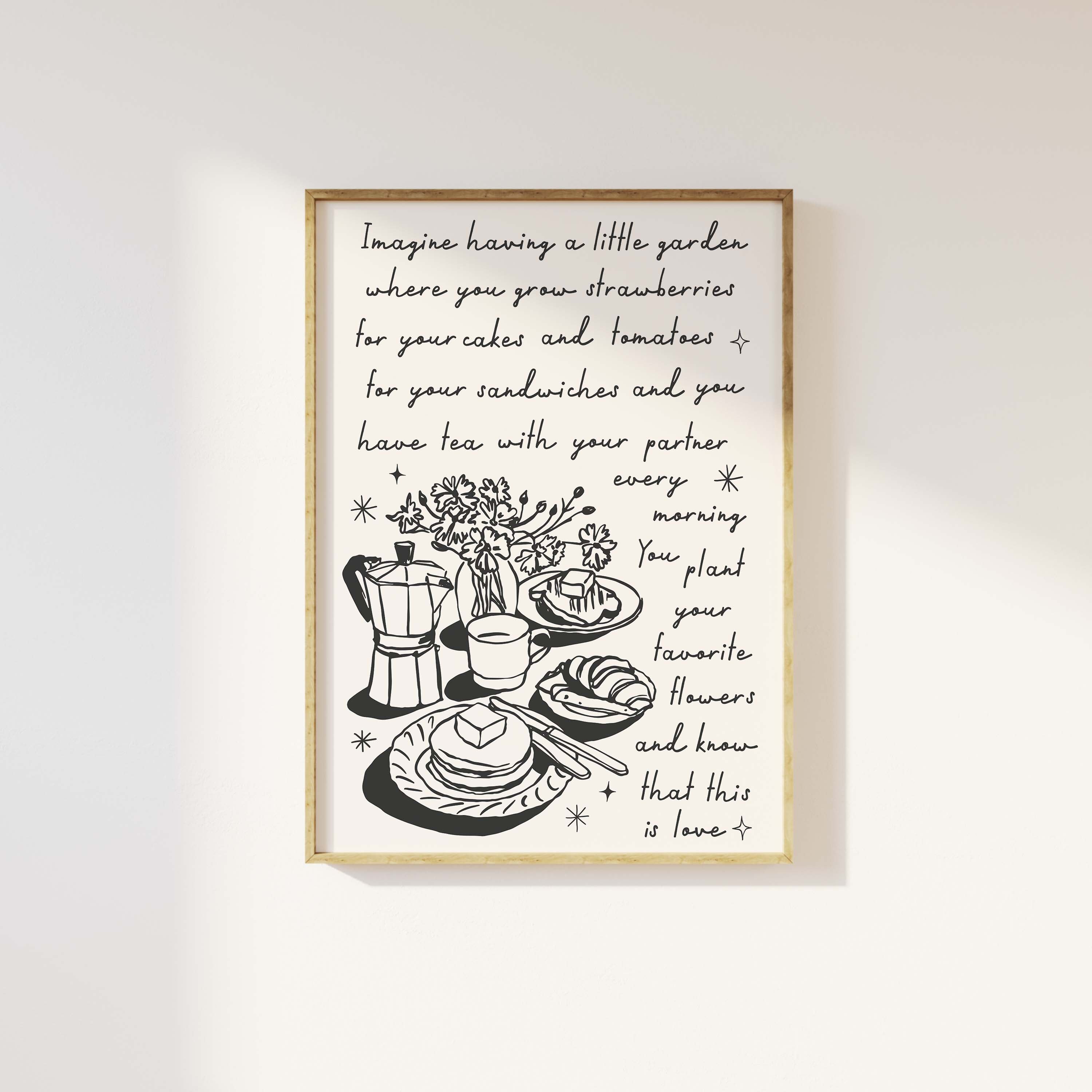 Handdrawn Quote Print - Image 4