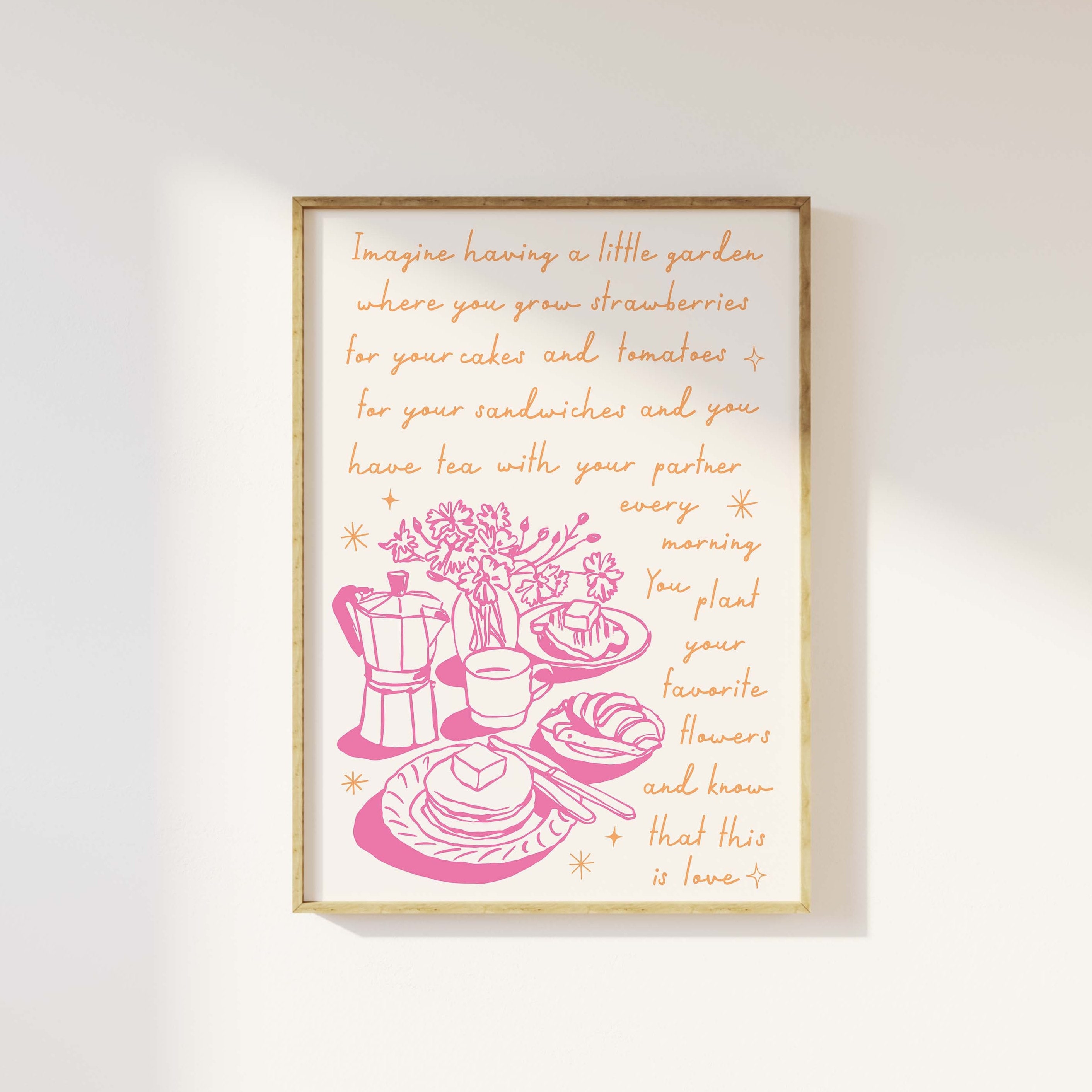Handdrawn Quote Print - Image 3