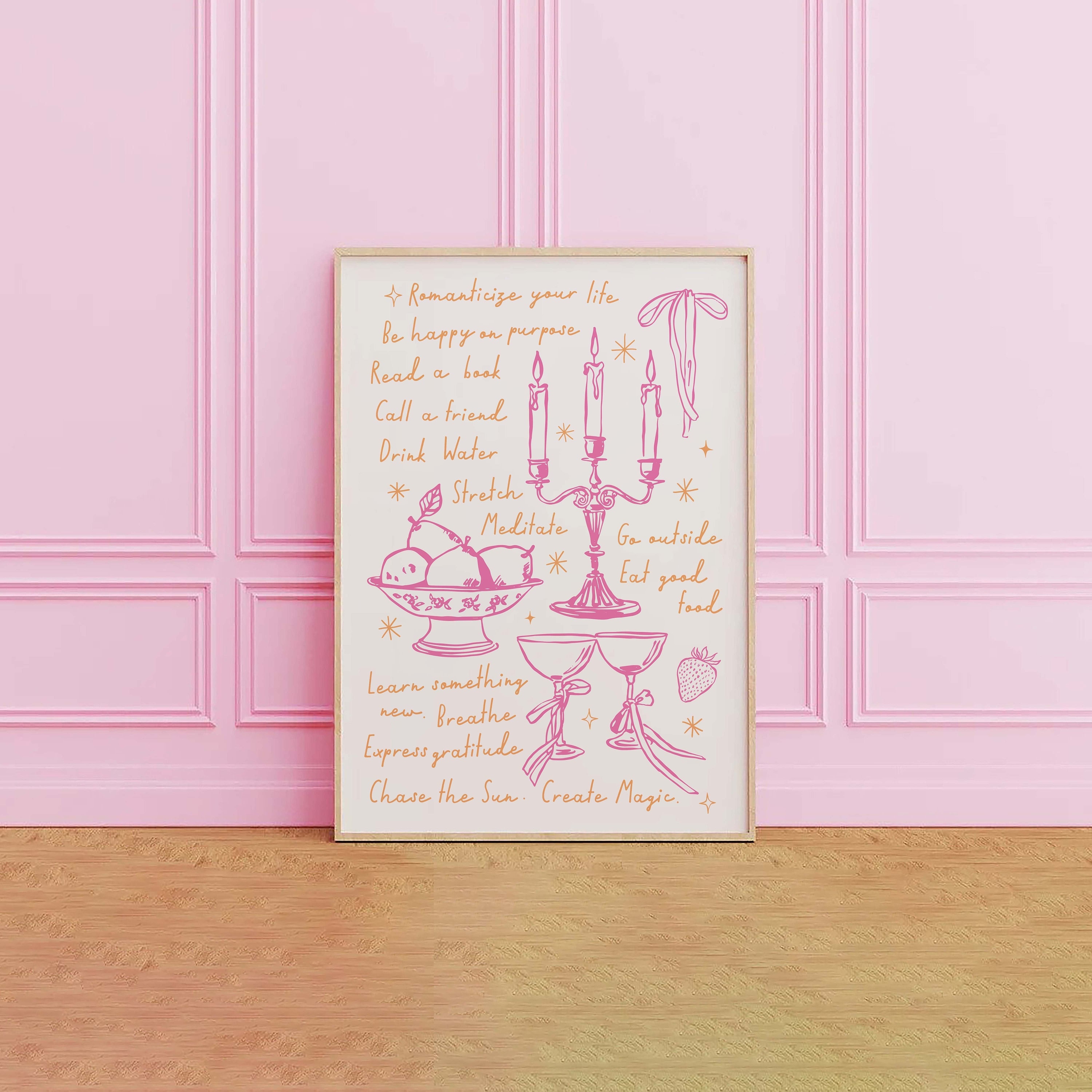 Handdrawn Quote Print