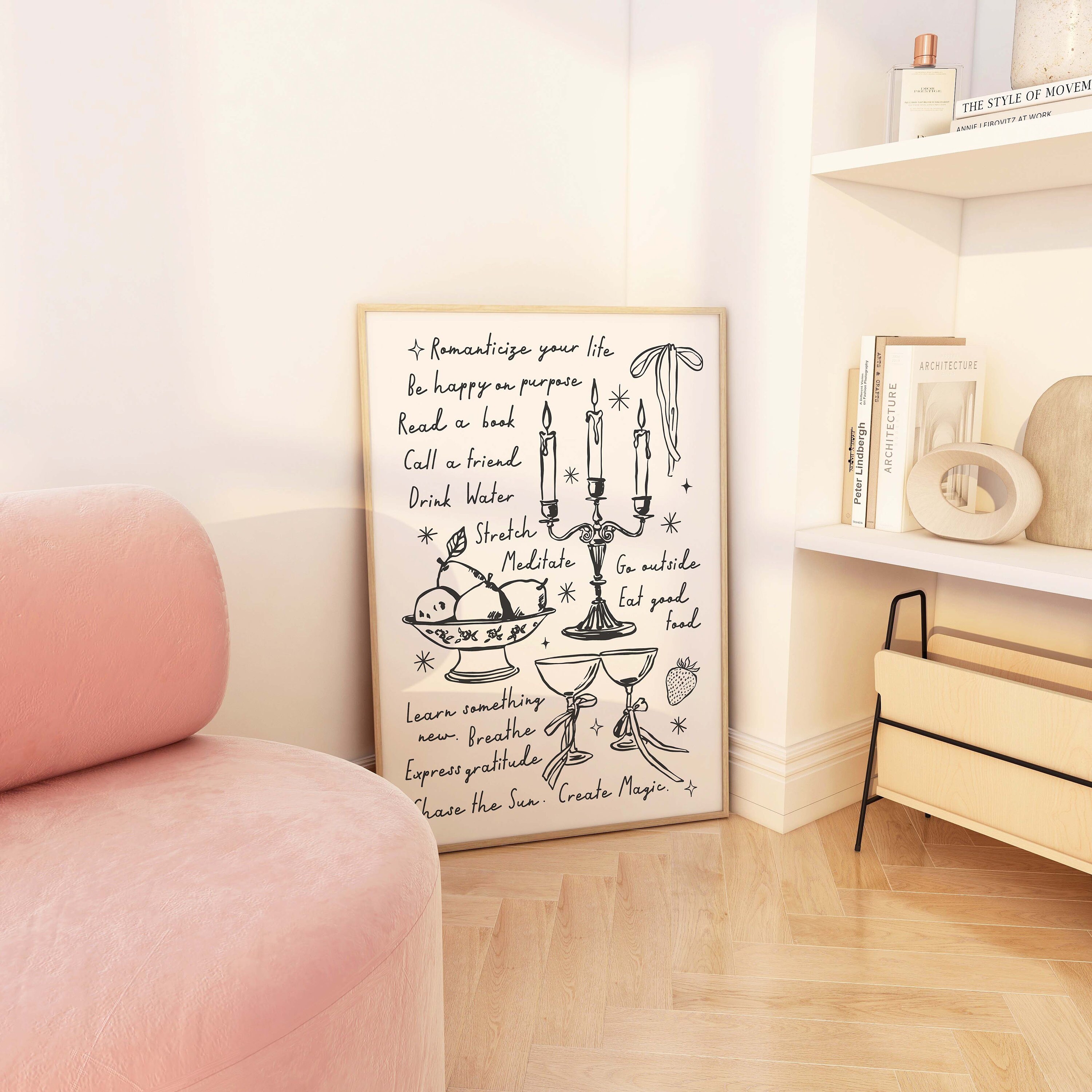 Handdrawn Quote Print - Image 4