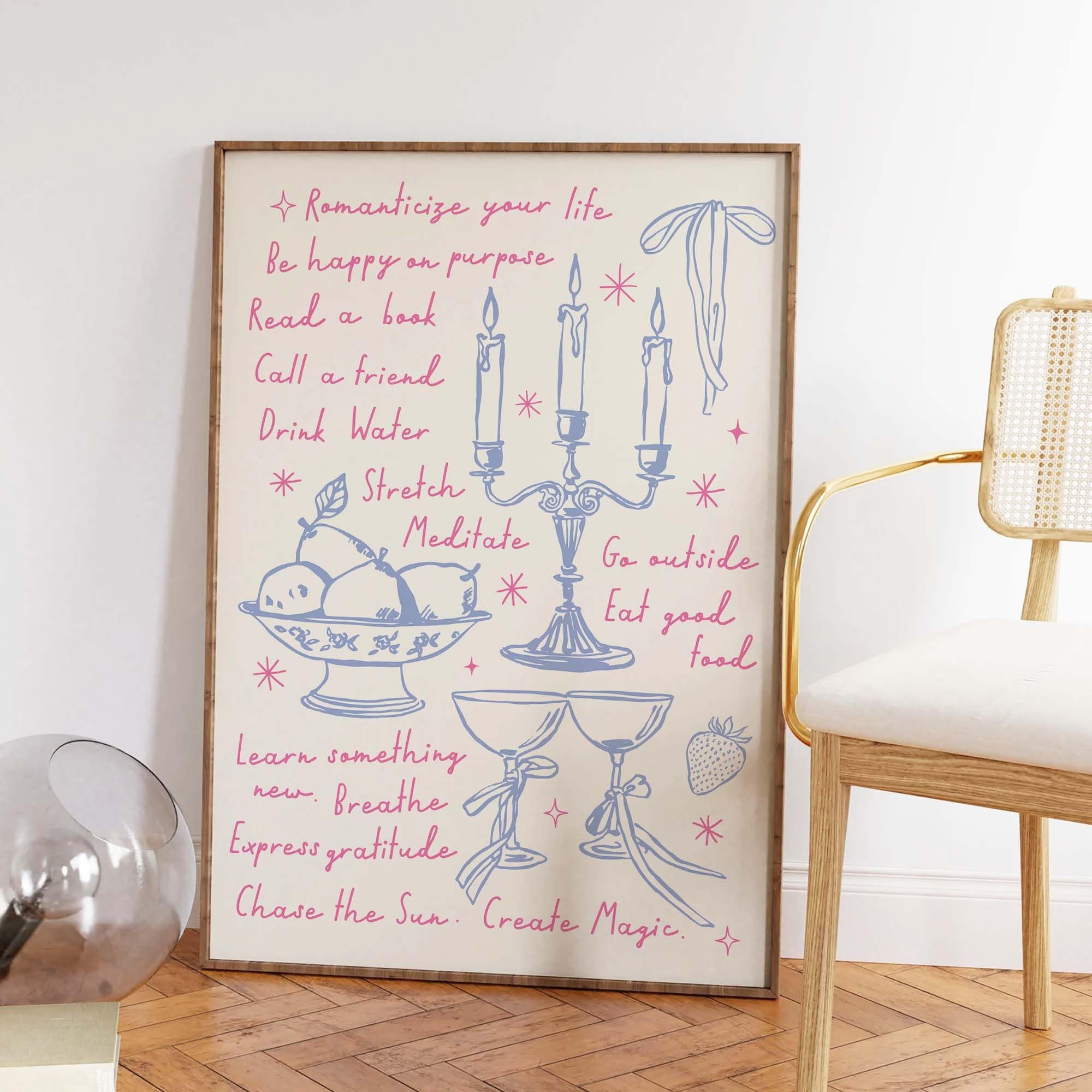 Handdrawn Quote Print - Image 4