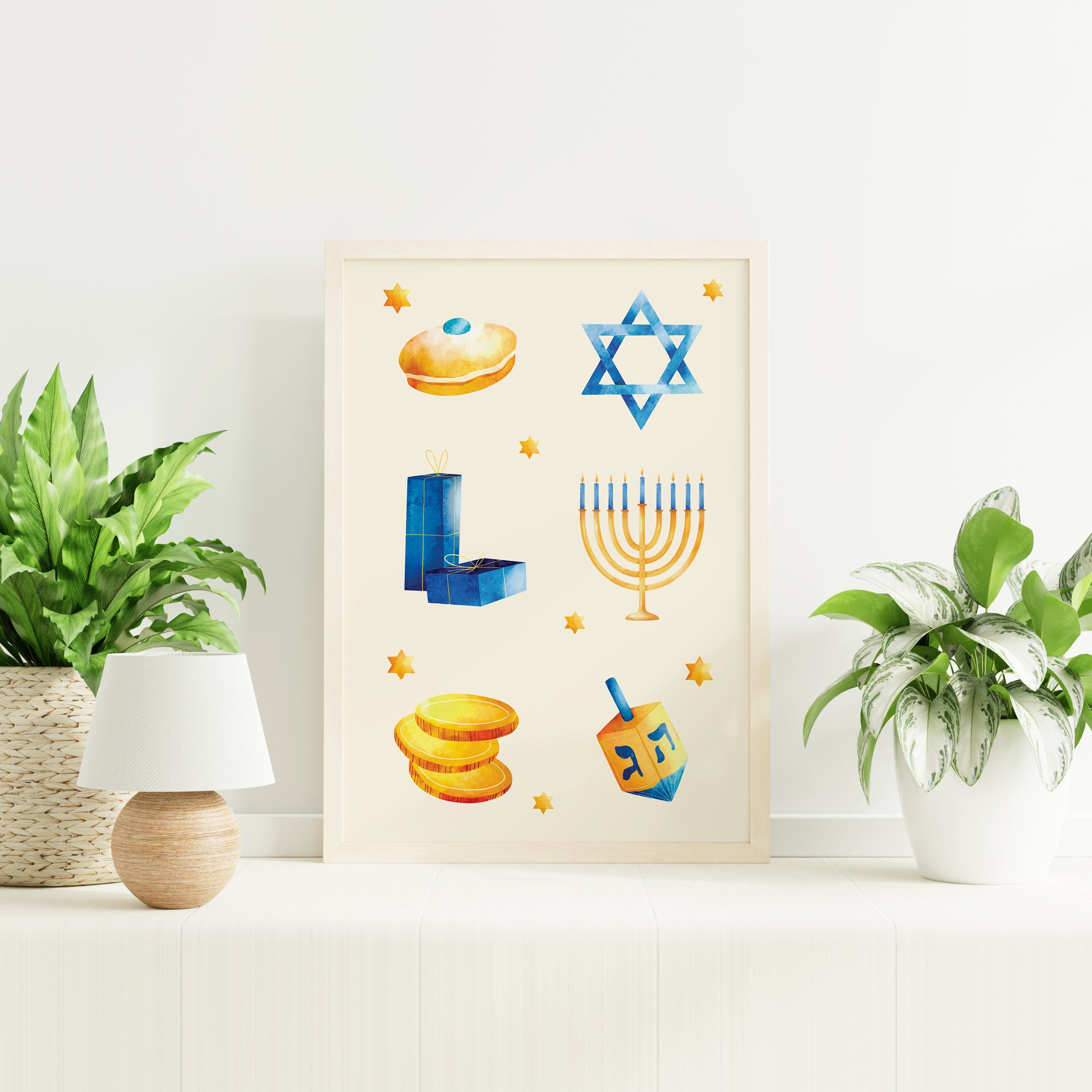 Hanukkah Print - Image 2