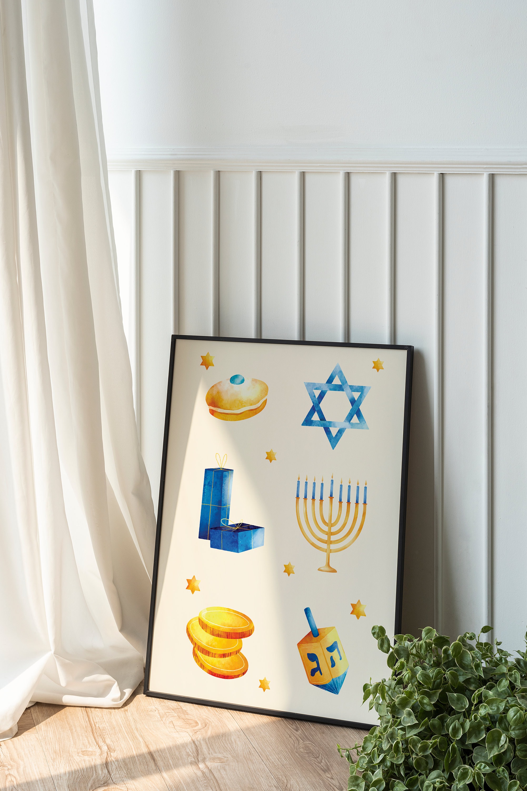 Hanukkah Print - Image 3