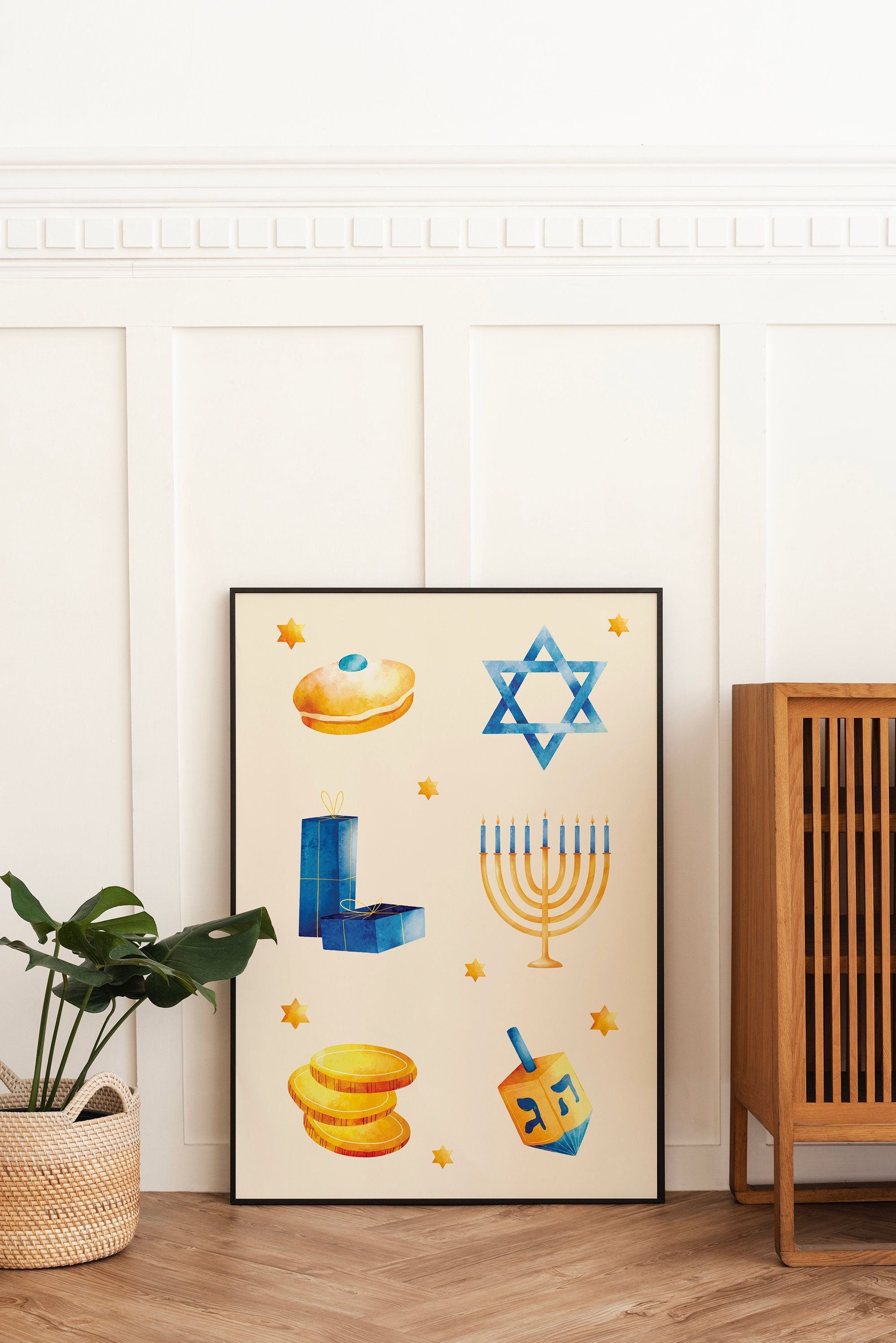 Hanukkah Print - Image 4