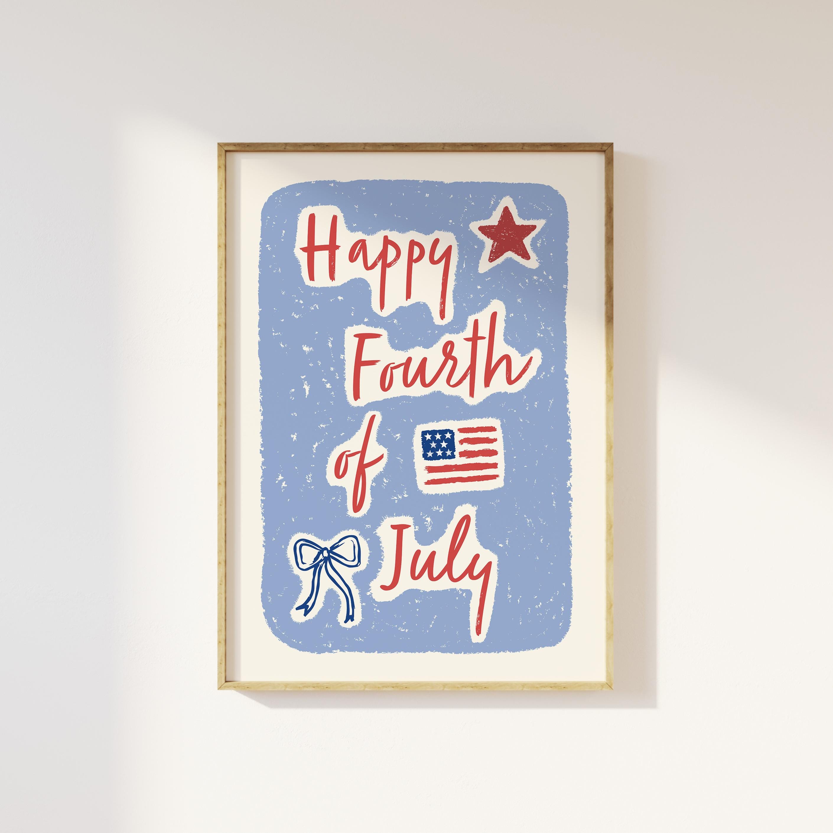 Happy 4th of July Print - Image 5