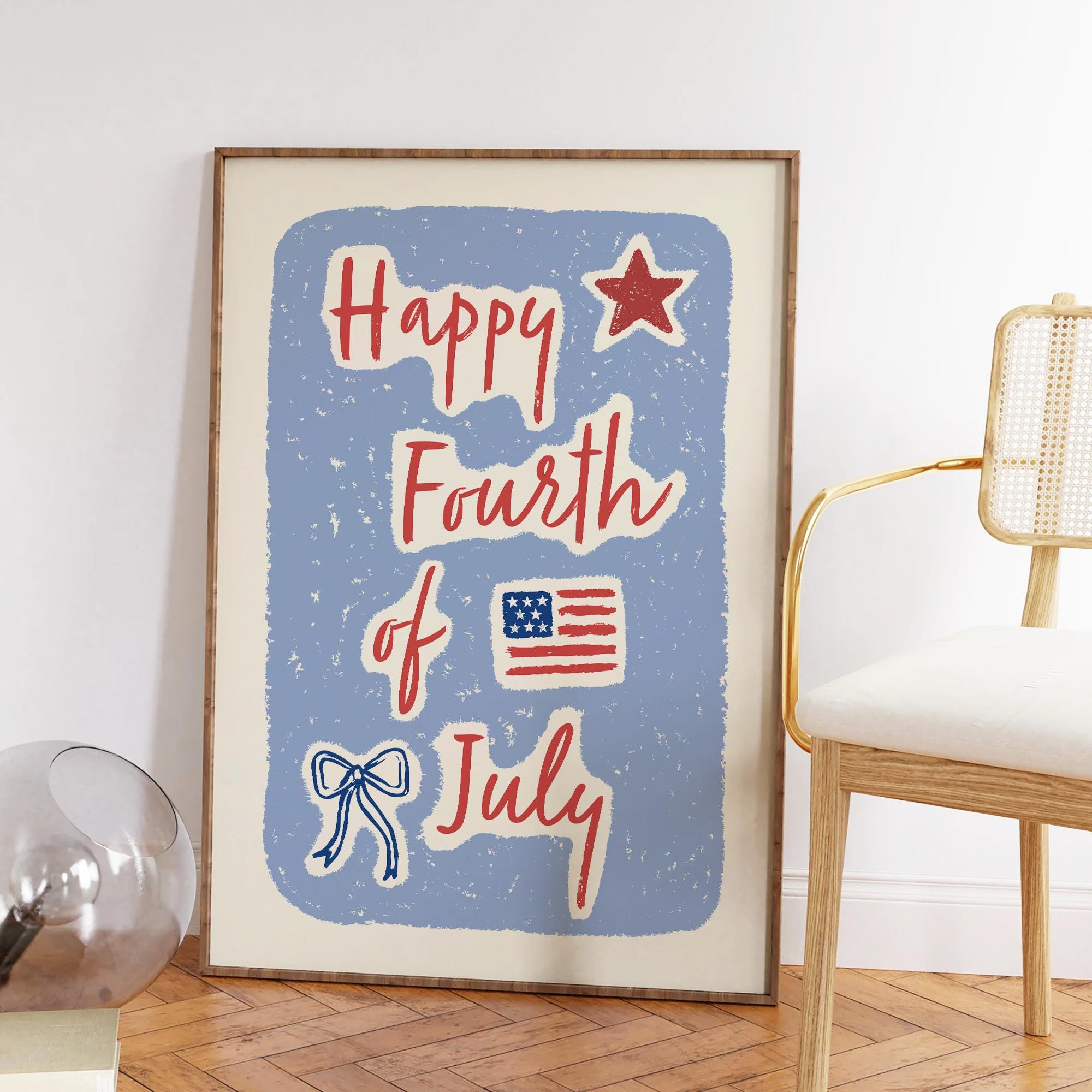 Happy 4th of July Print - Image 3