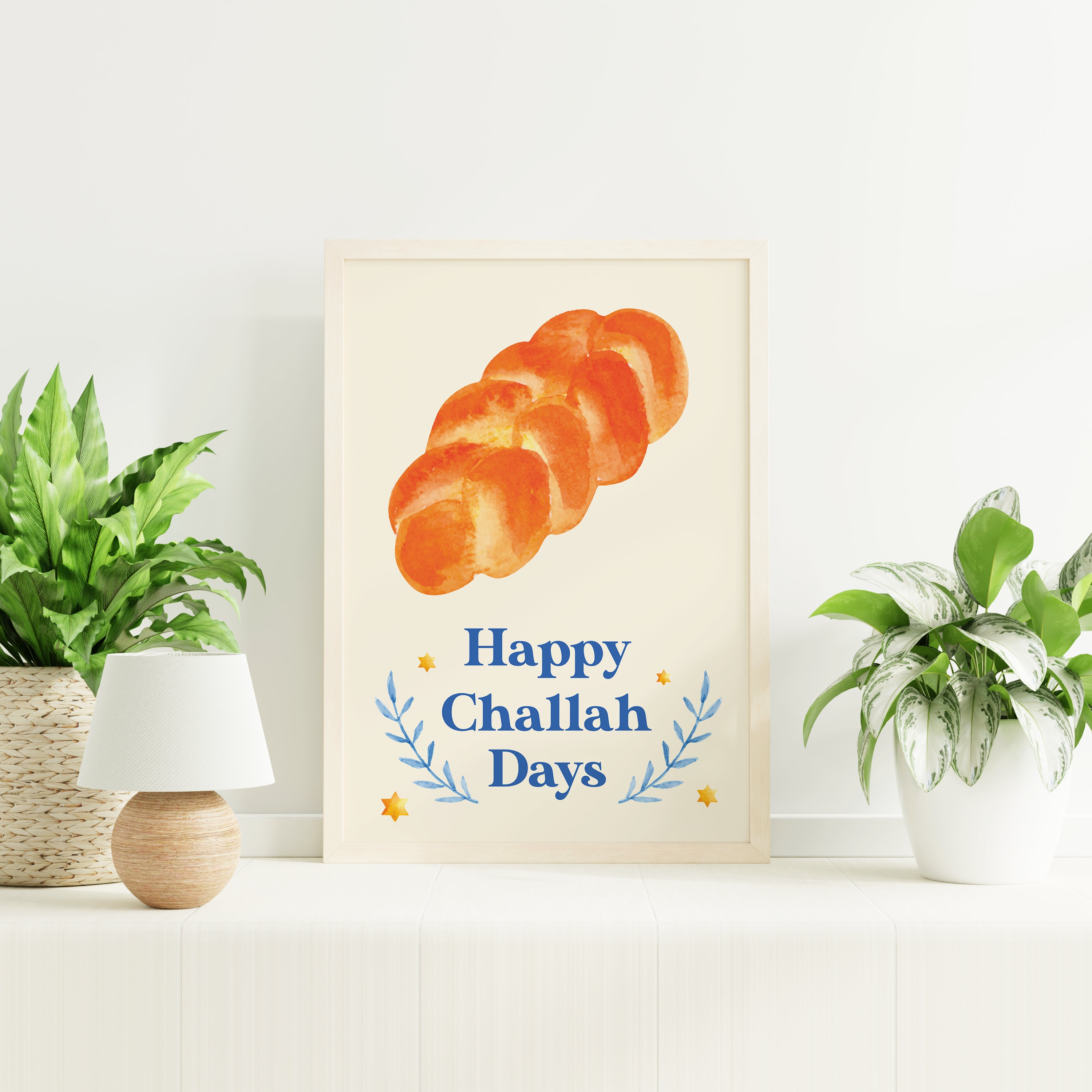 Happy Challah Days Print - Image 5
