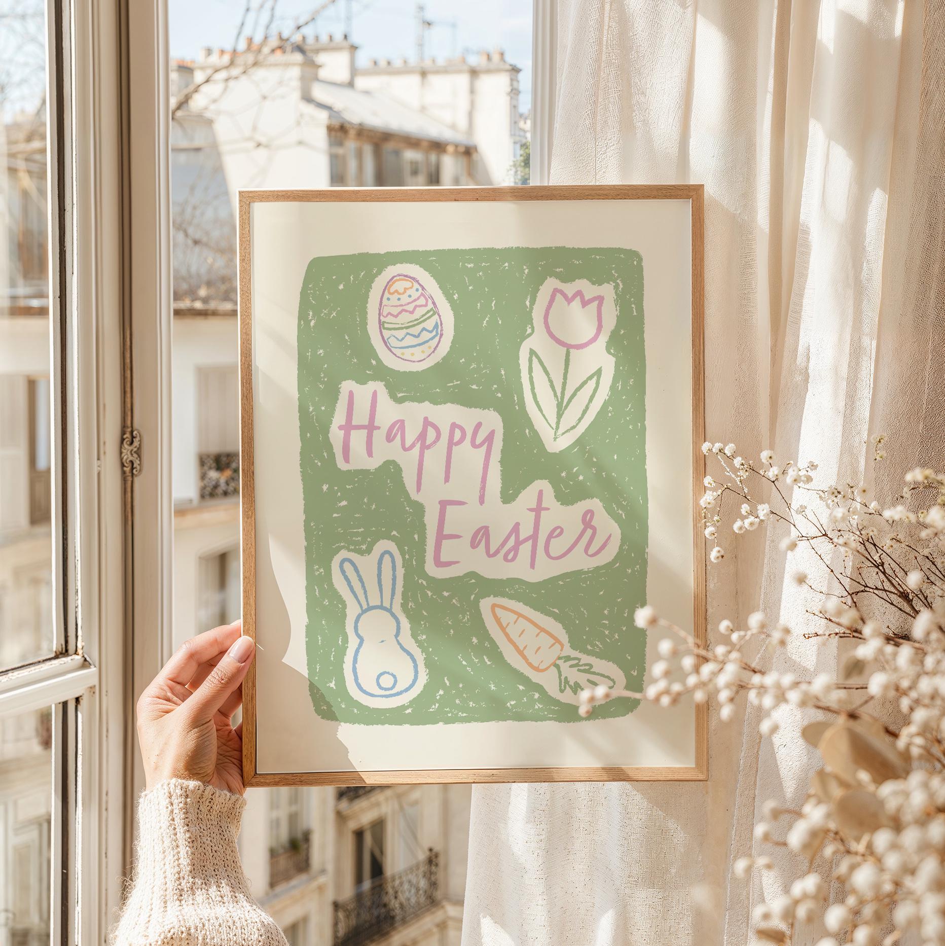 Happy Easter Print - Image 2