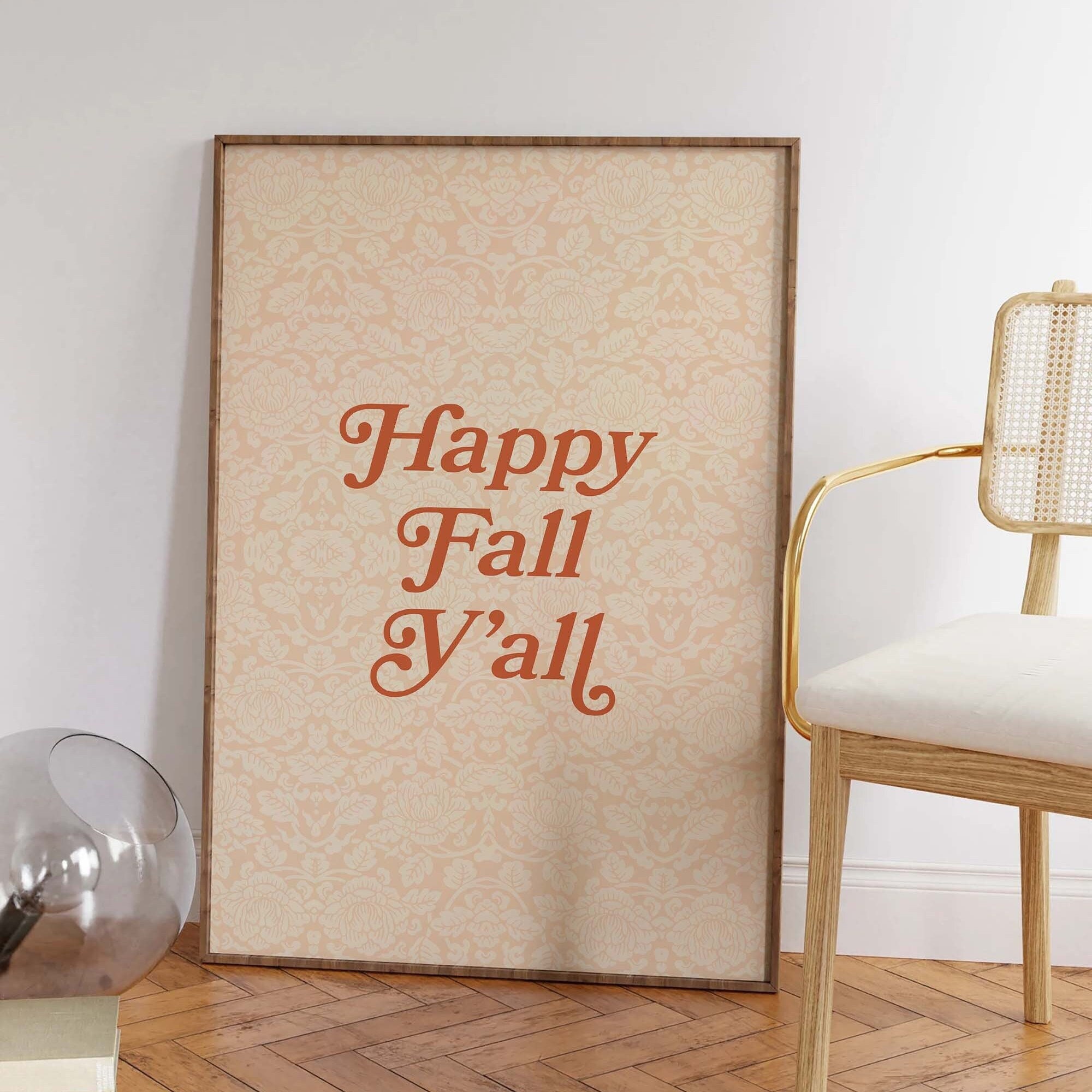 Happy Fall Y'all Print