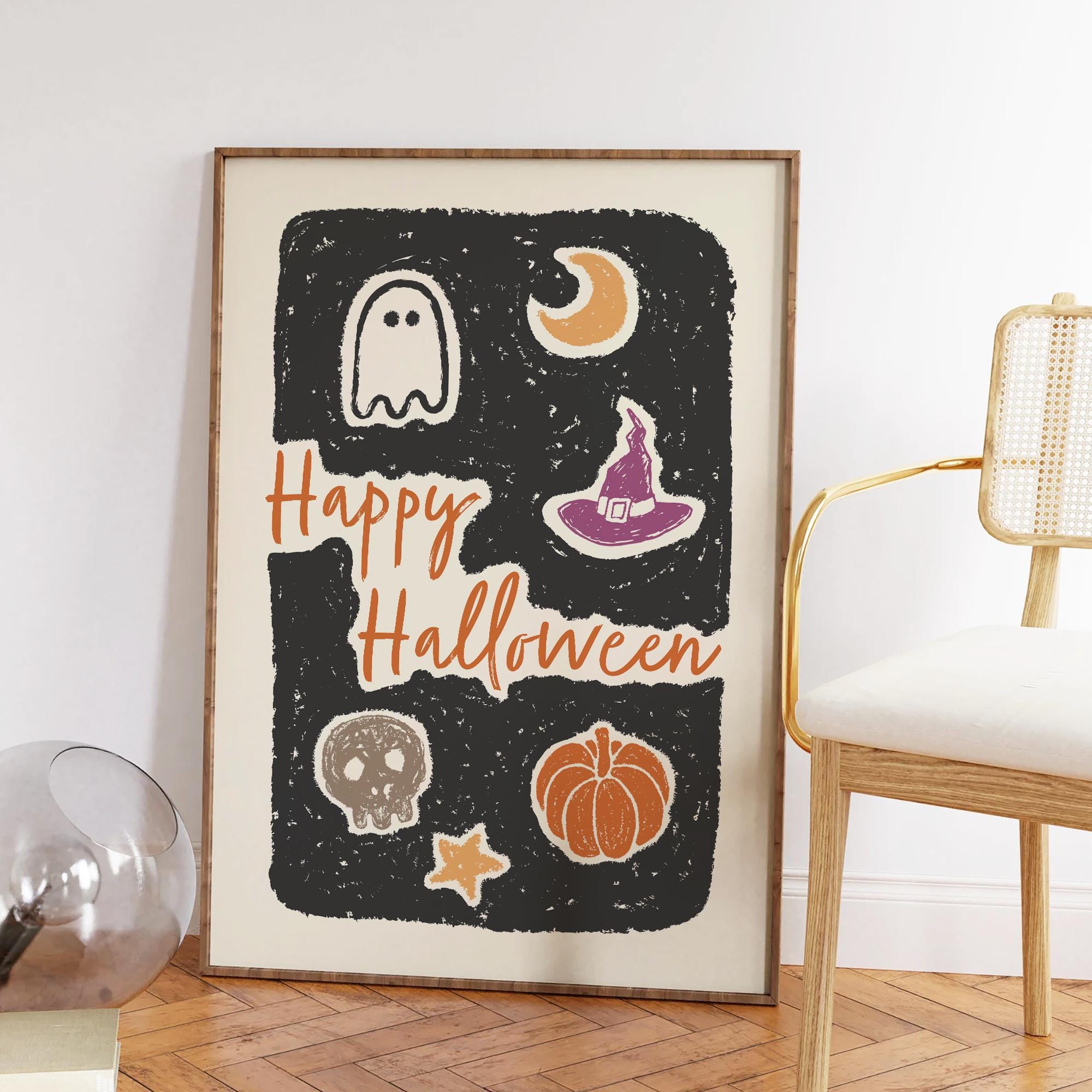 Happy Halloween Sketch Print - Image 2