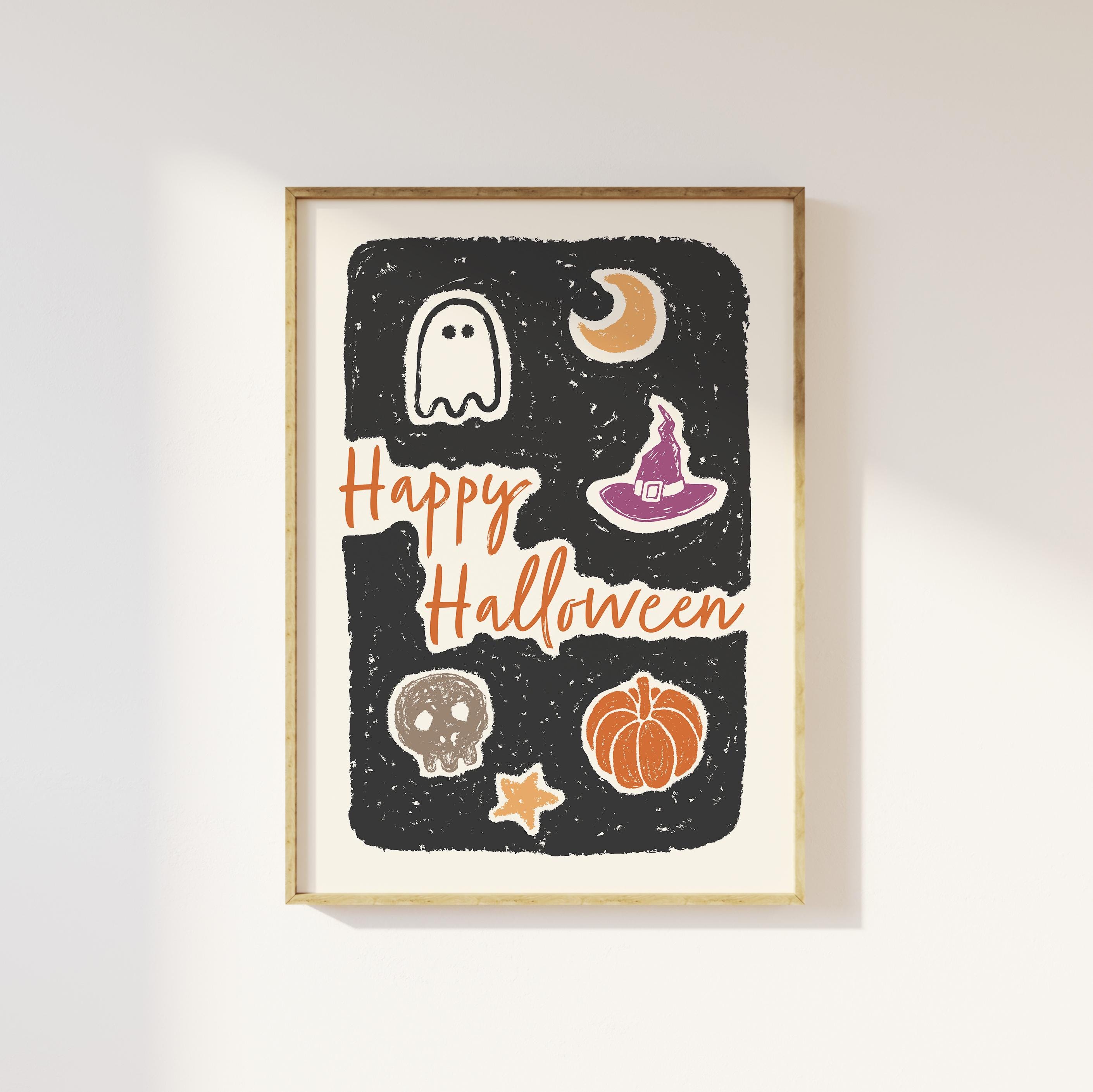 Happy Halloween Sketch Print - Image 3
