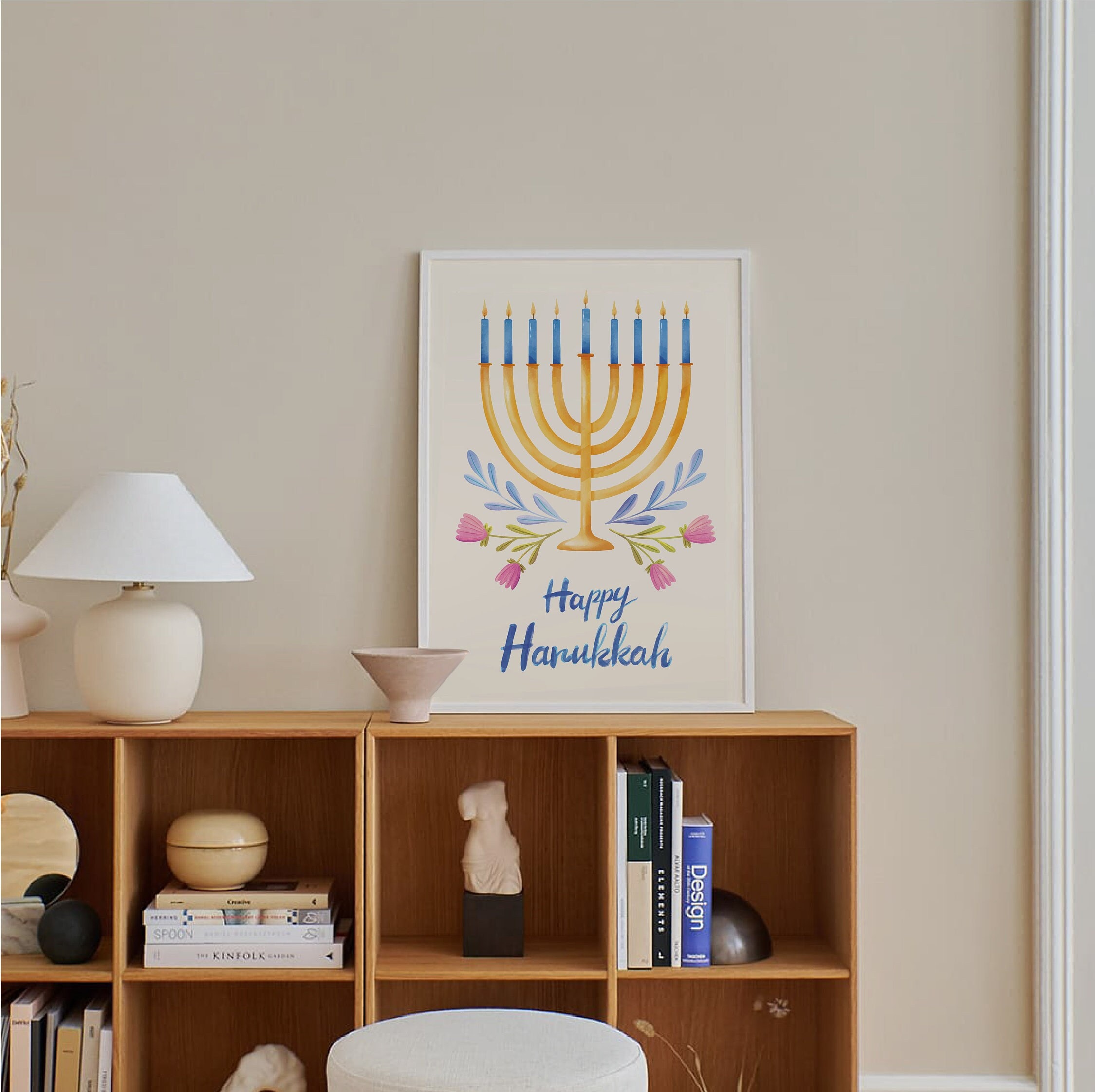 Happy Hanukkah Print - Image 3