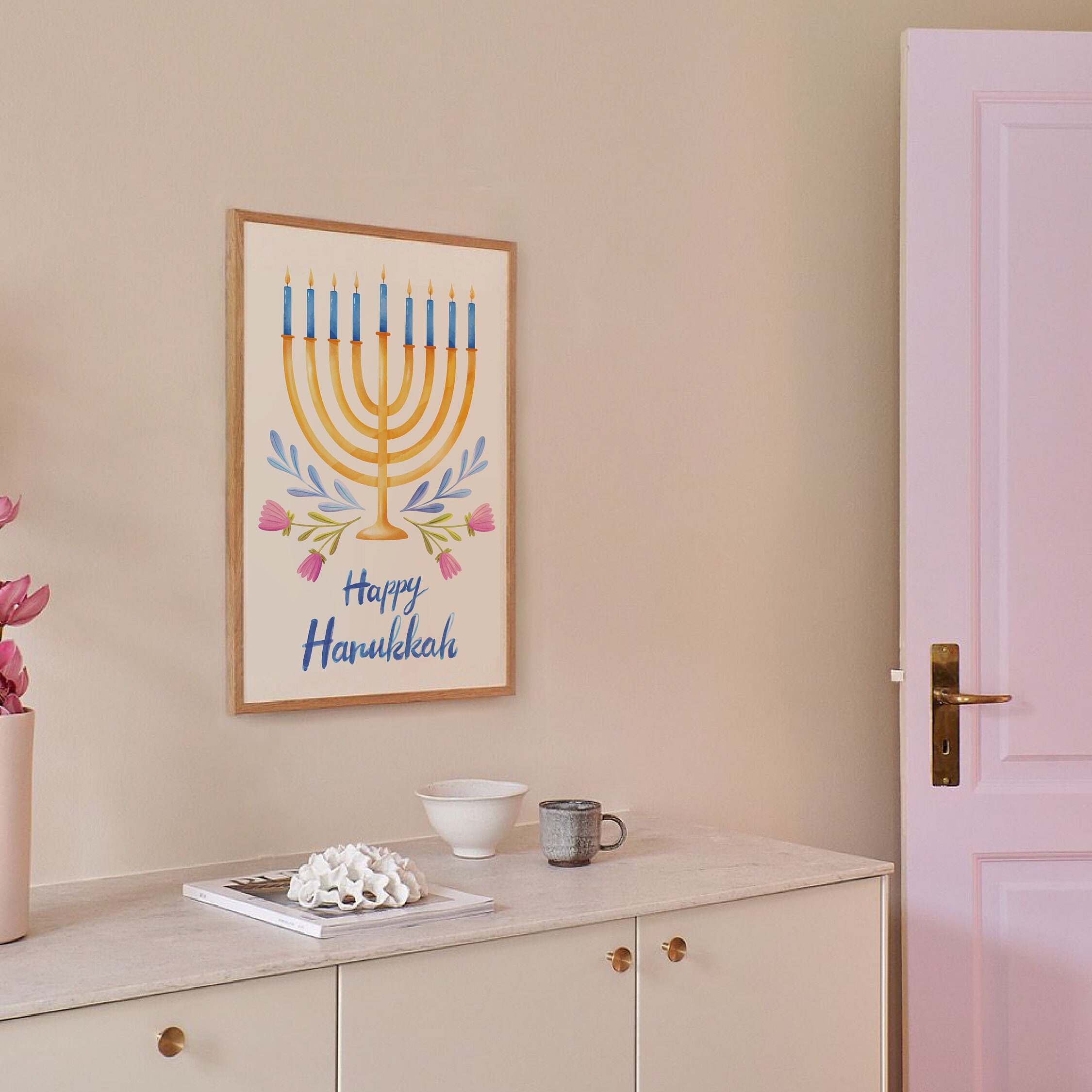 Happy Hanukkah Print - Image 4