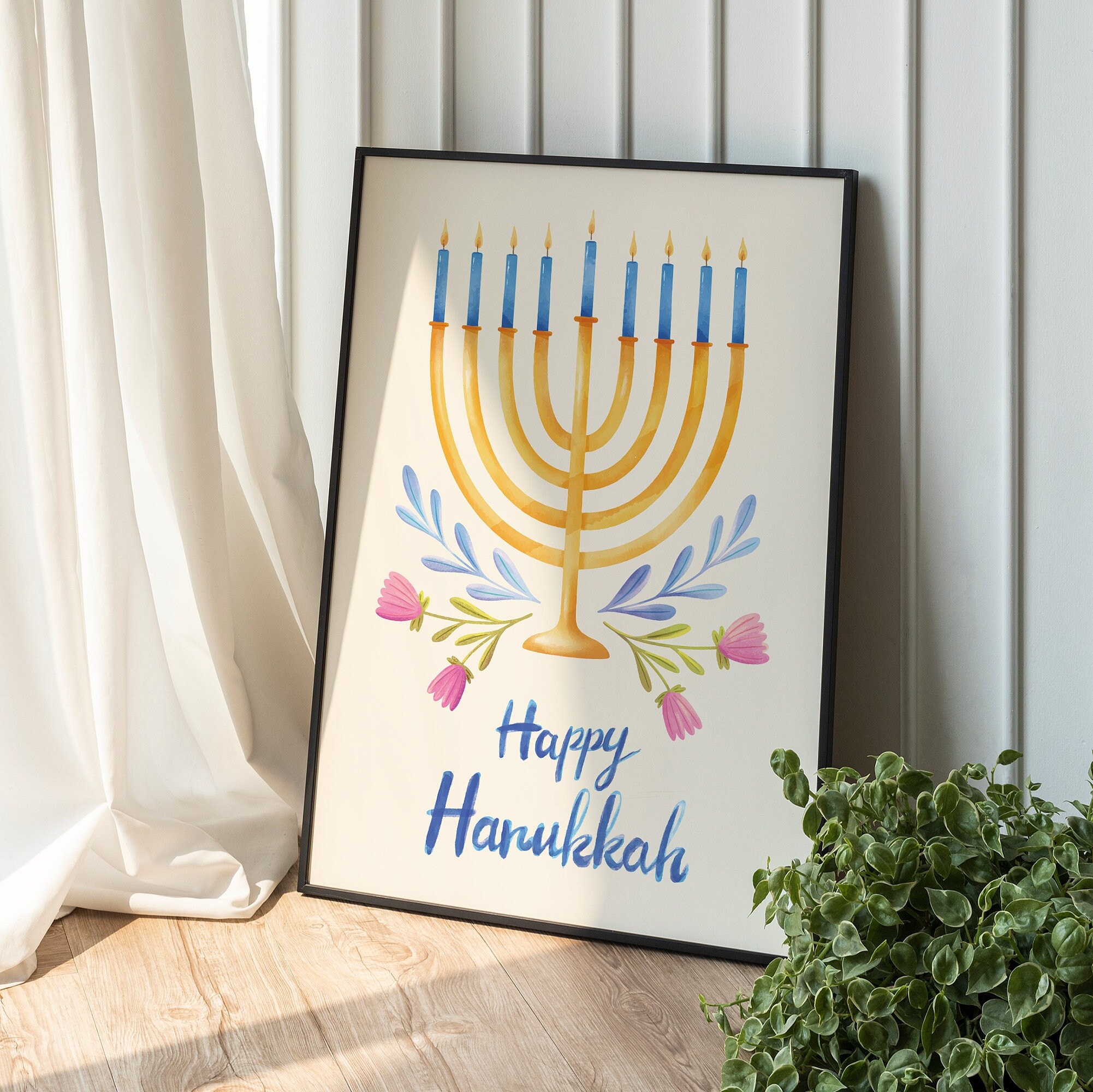 Happy Hanukkah Print - Image 5