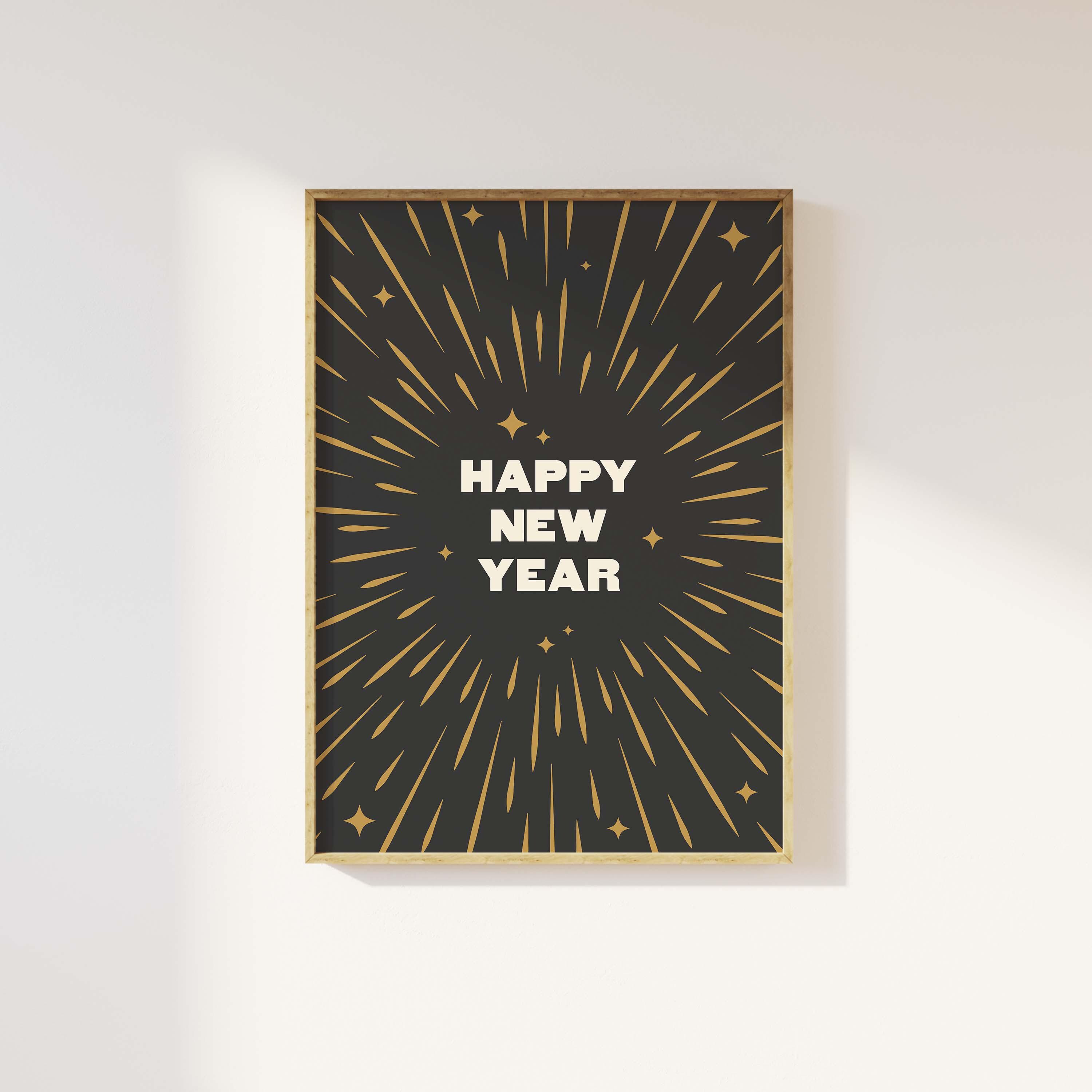 Happy New Year Print - Image 4