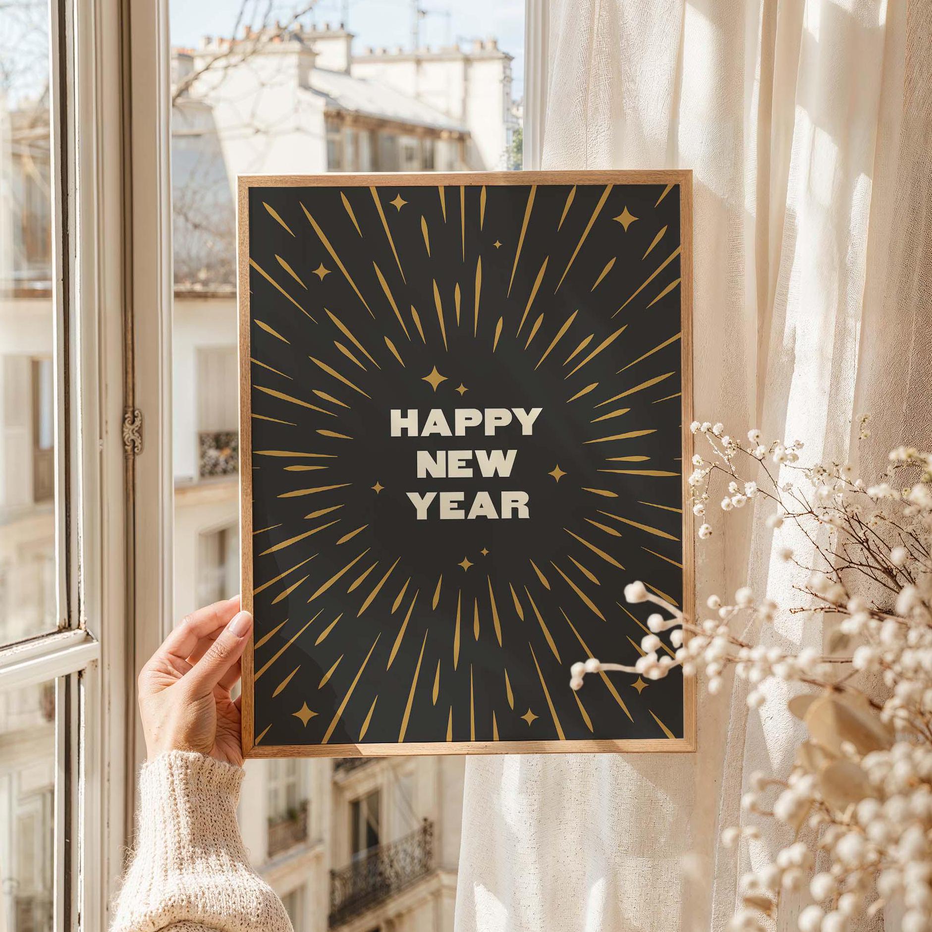 Happy New Year Print - Image 5