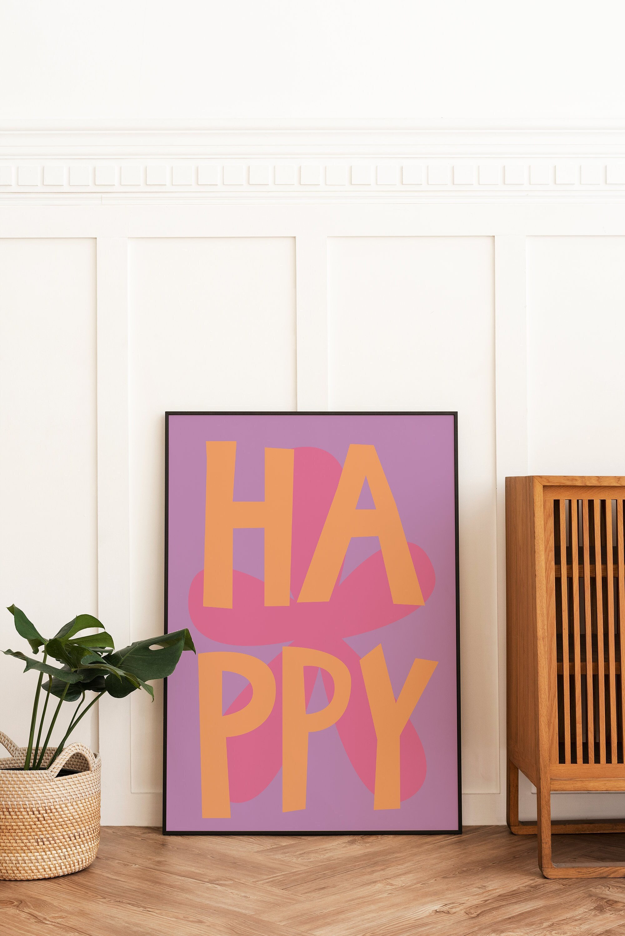 Happy Quote Print