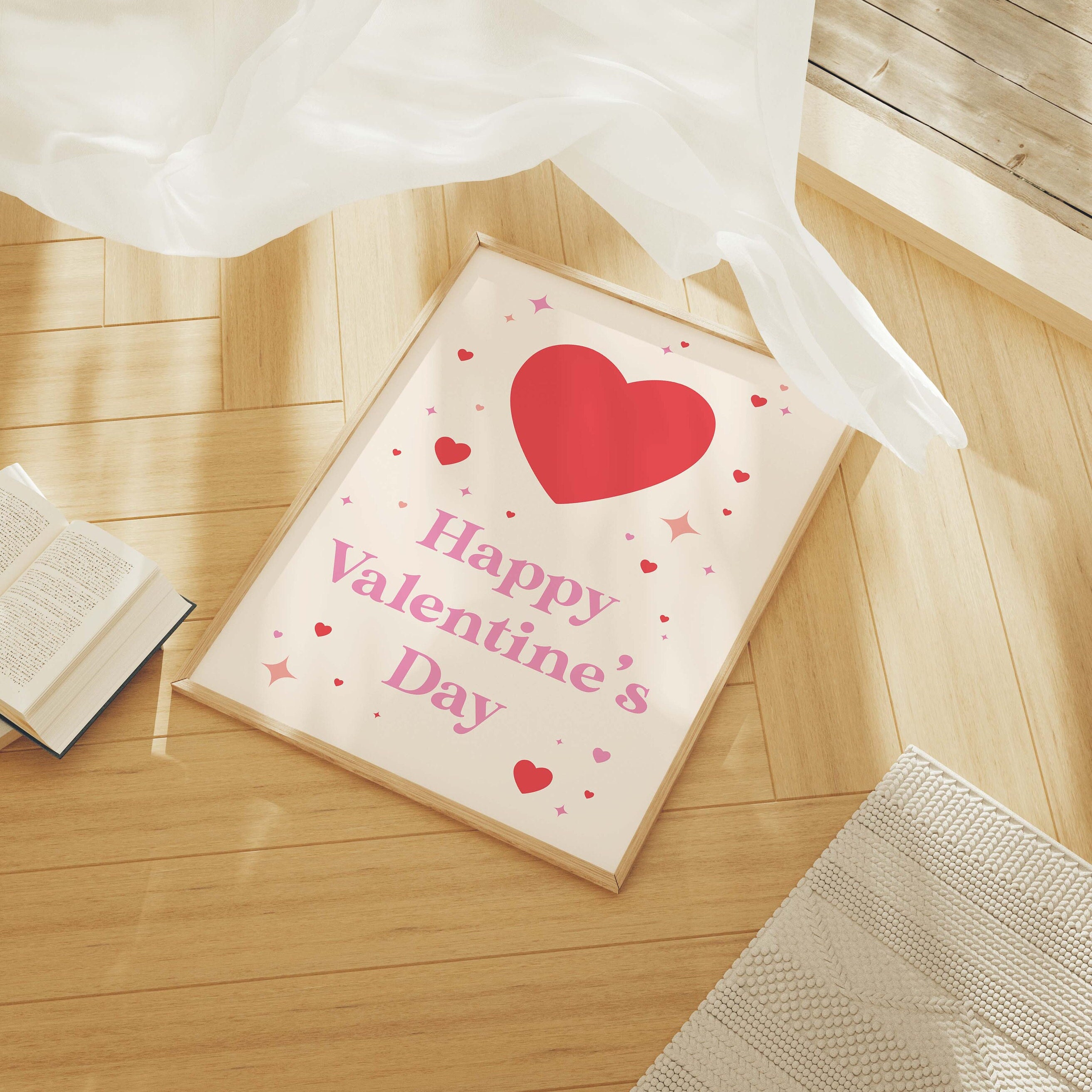 Happy Valentines Day Print - Image 3