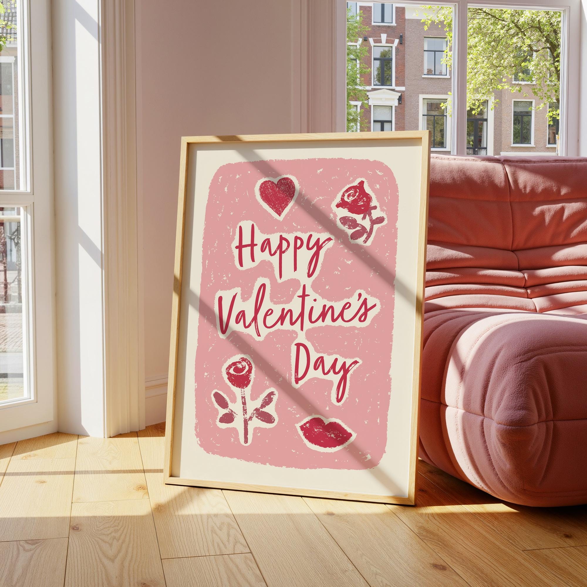 Happy Valentine’s Day Print - Image 3