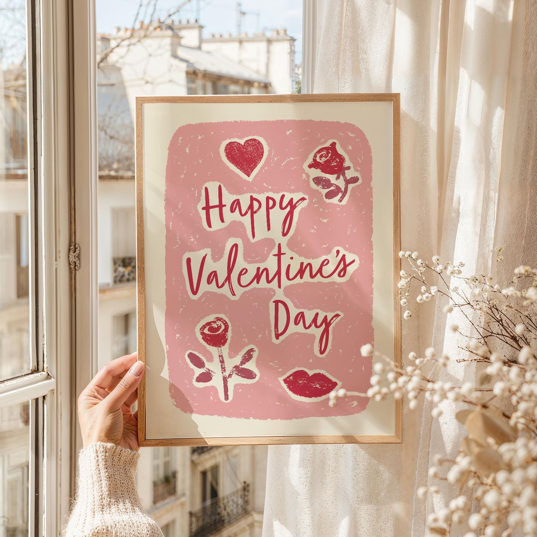 Happy Valentine’s Day Print - Image 4