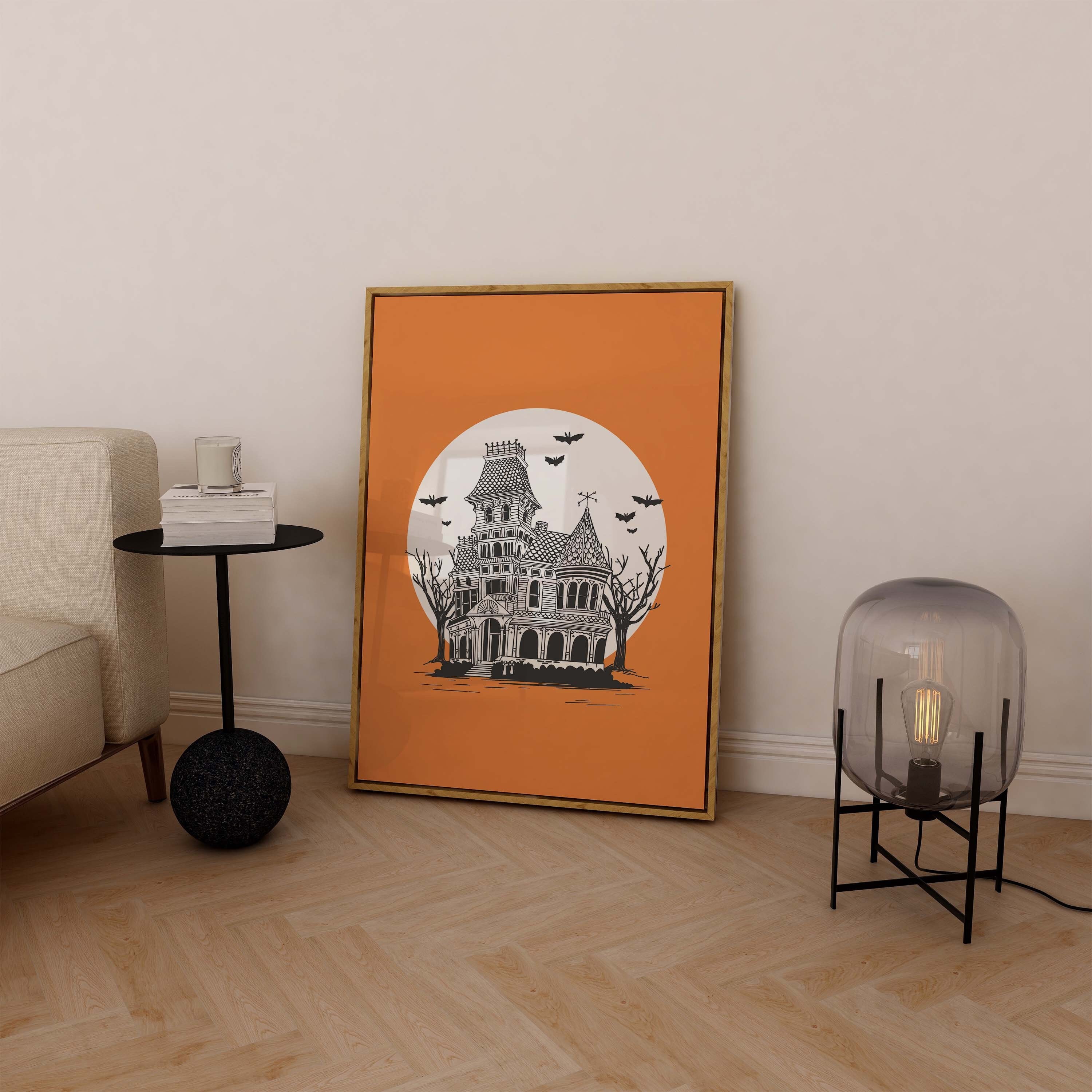 Haunted House Print