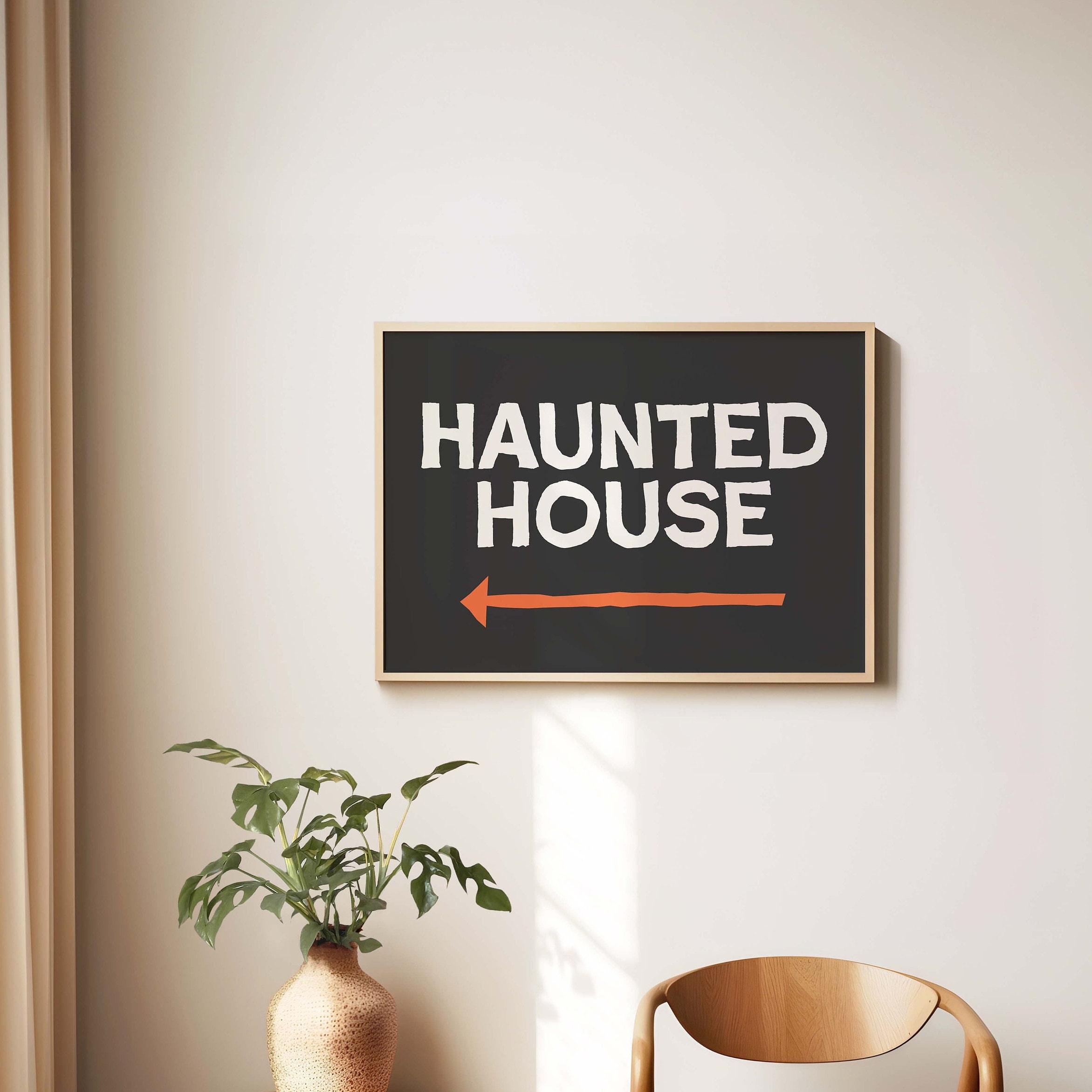 Haunted House This Way Print - Image 4