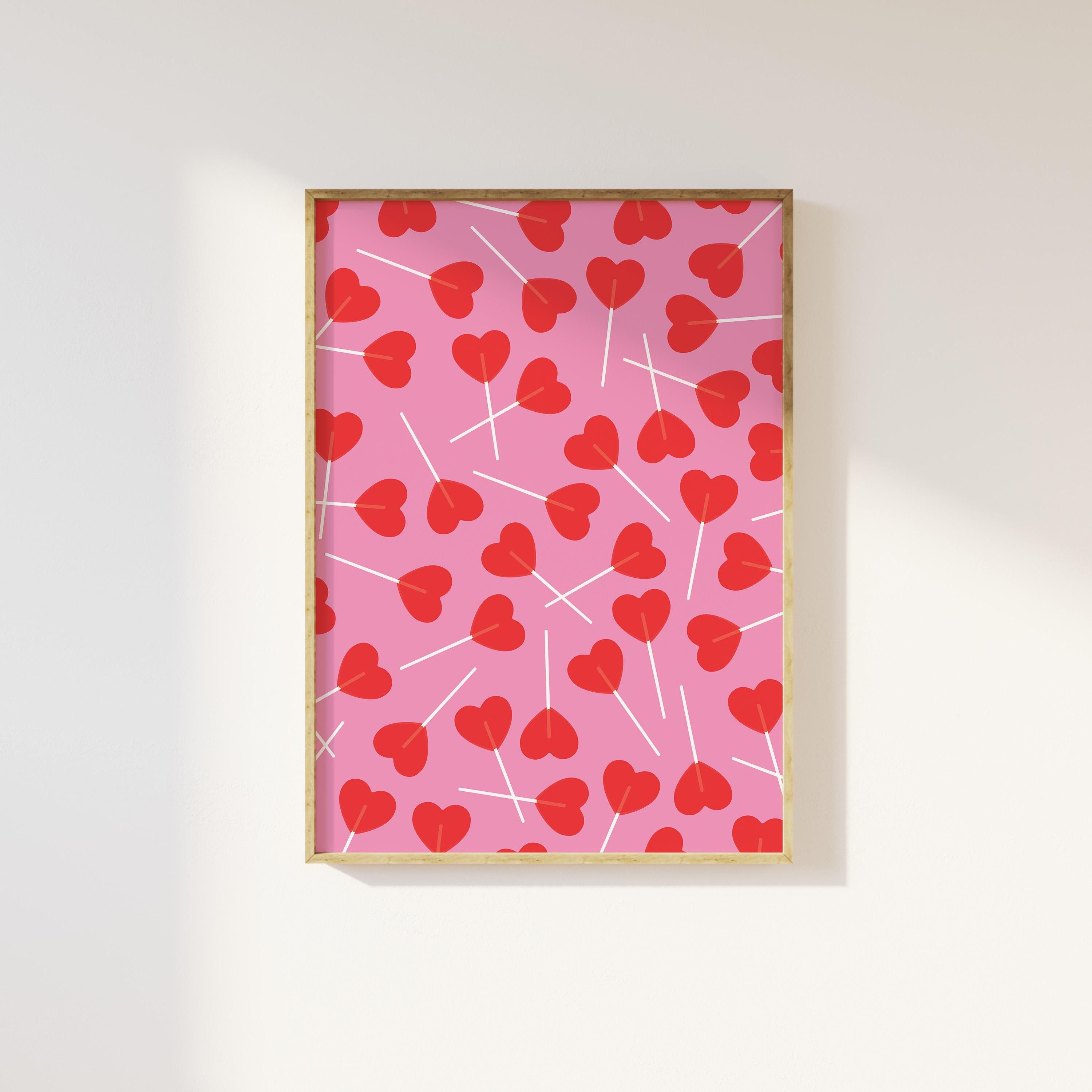 Heart Lollipop Print - Image 4