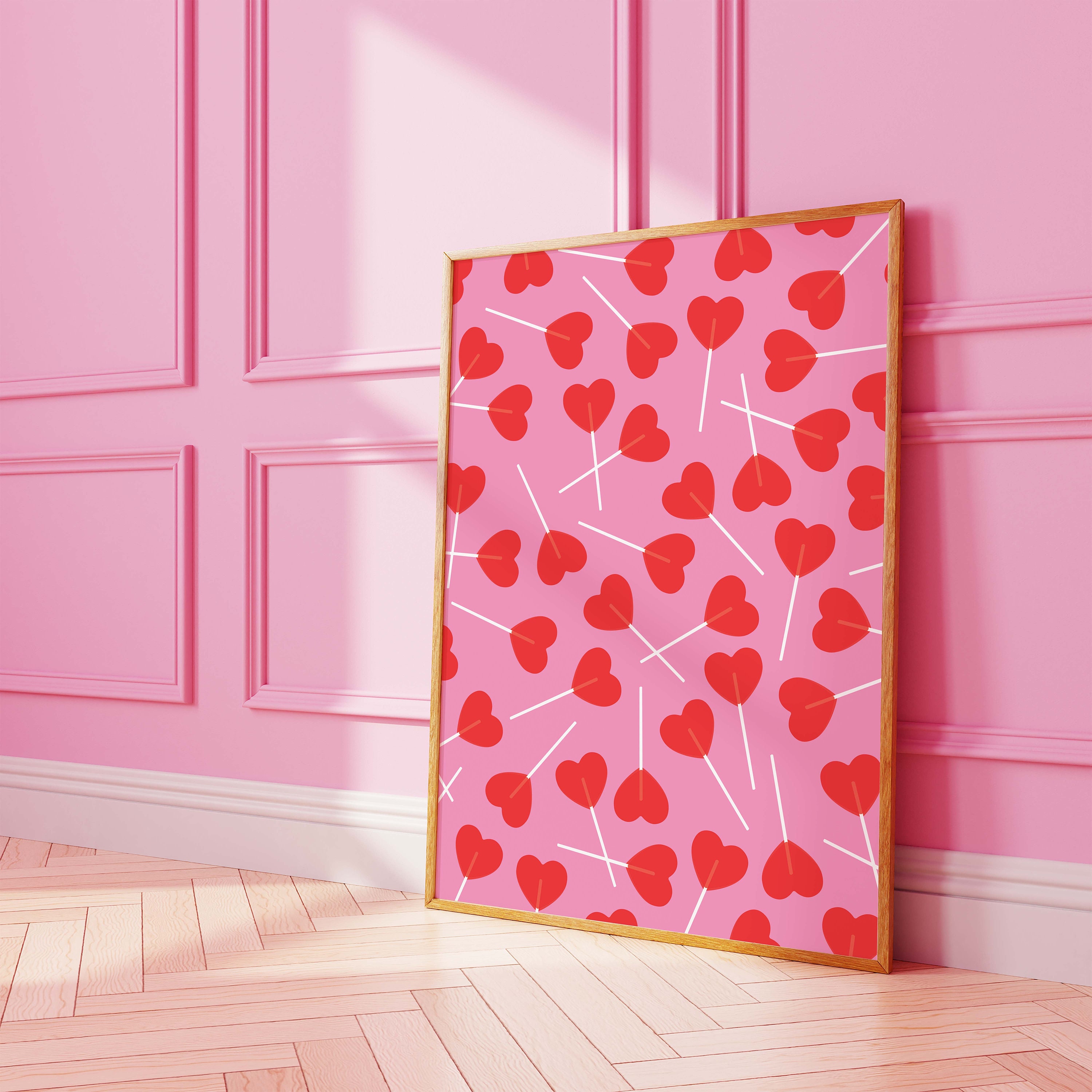 Heart Lollipop Print - Image 3