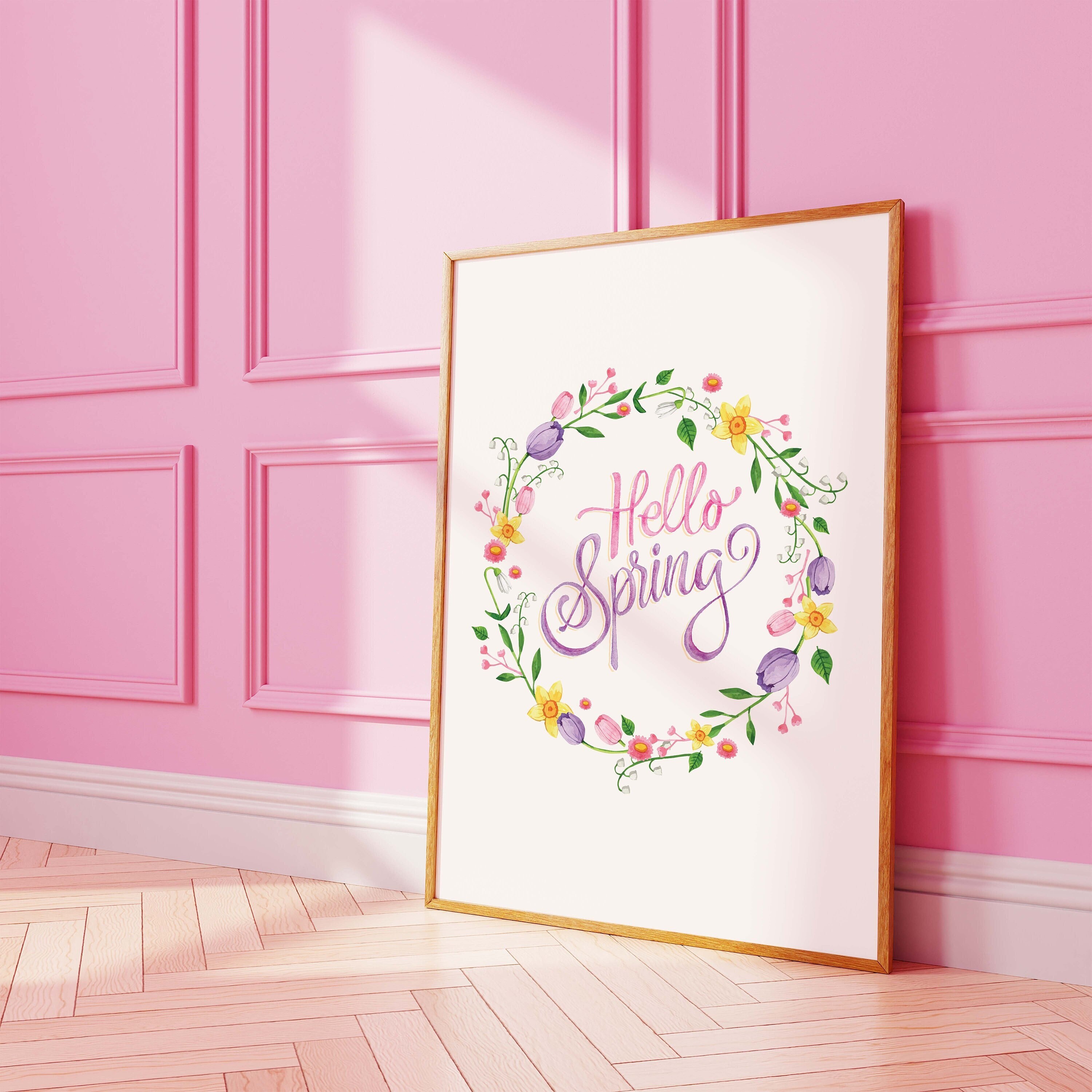 Hello Spring Print