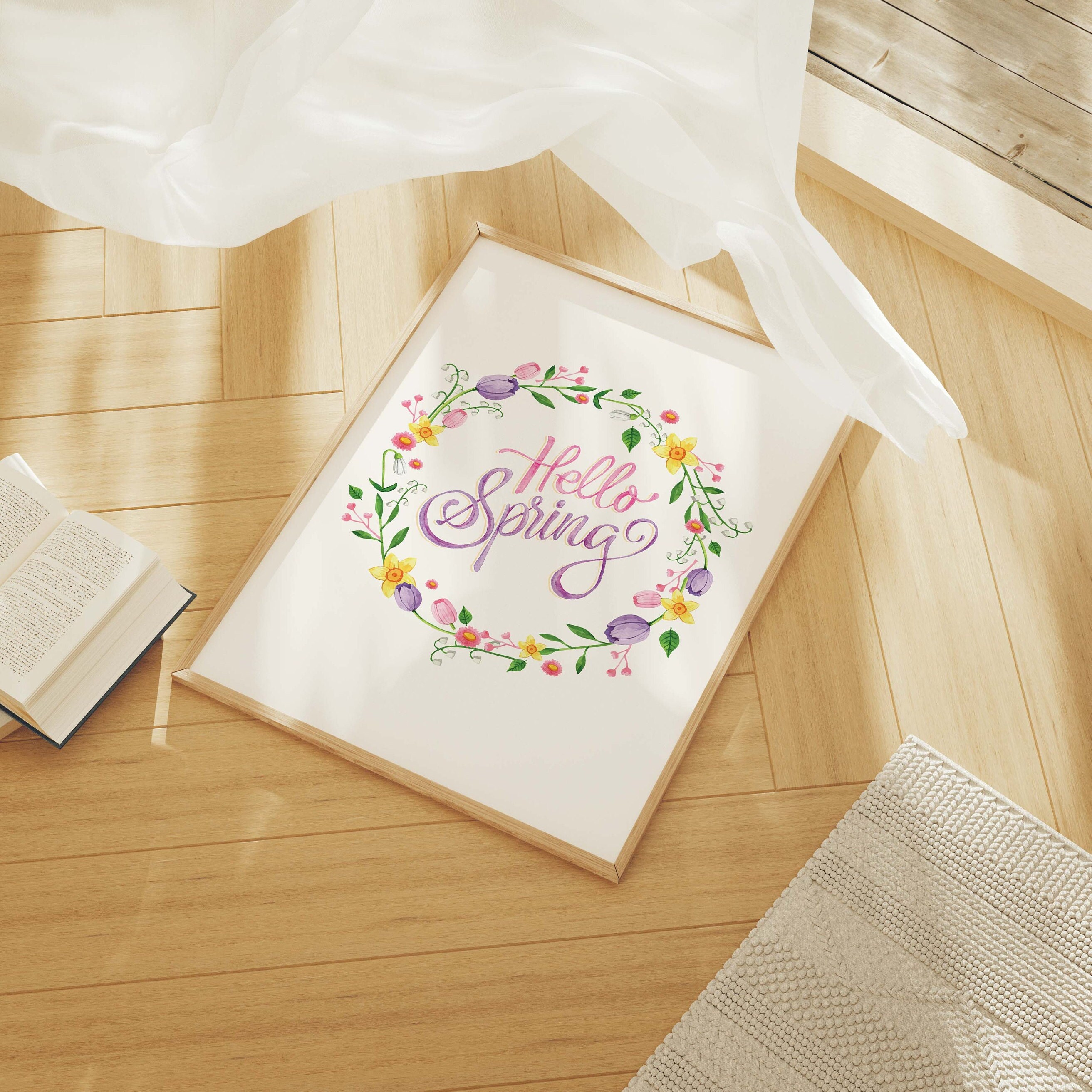 Hello Spring Print - Image 3