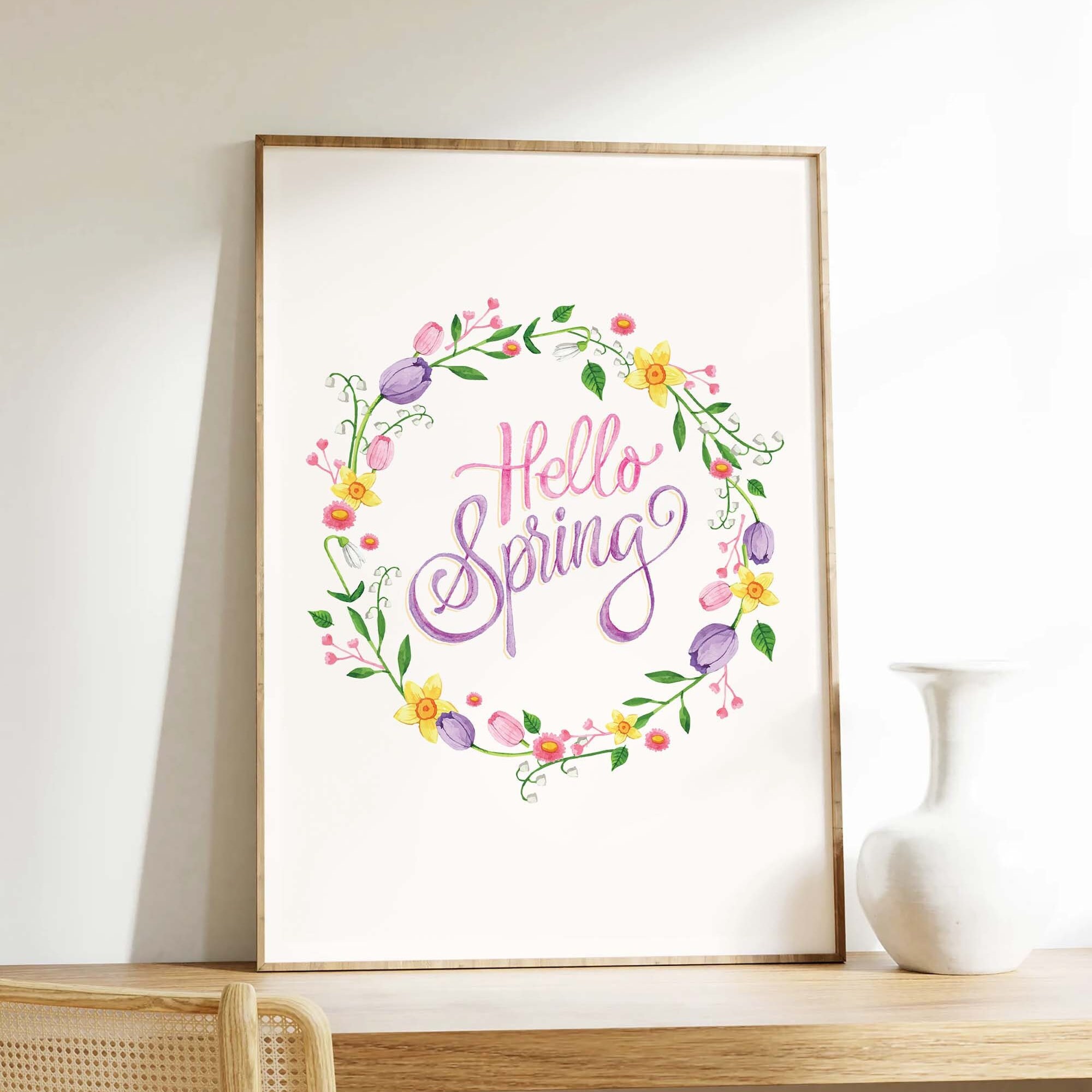 Hello Spring Print - Image 4