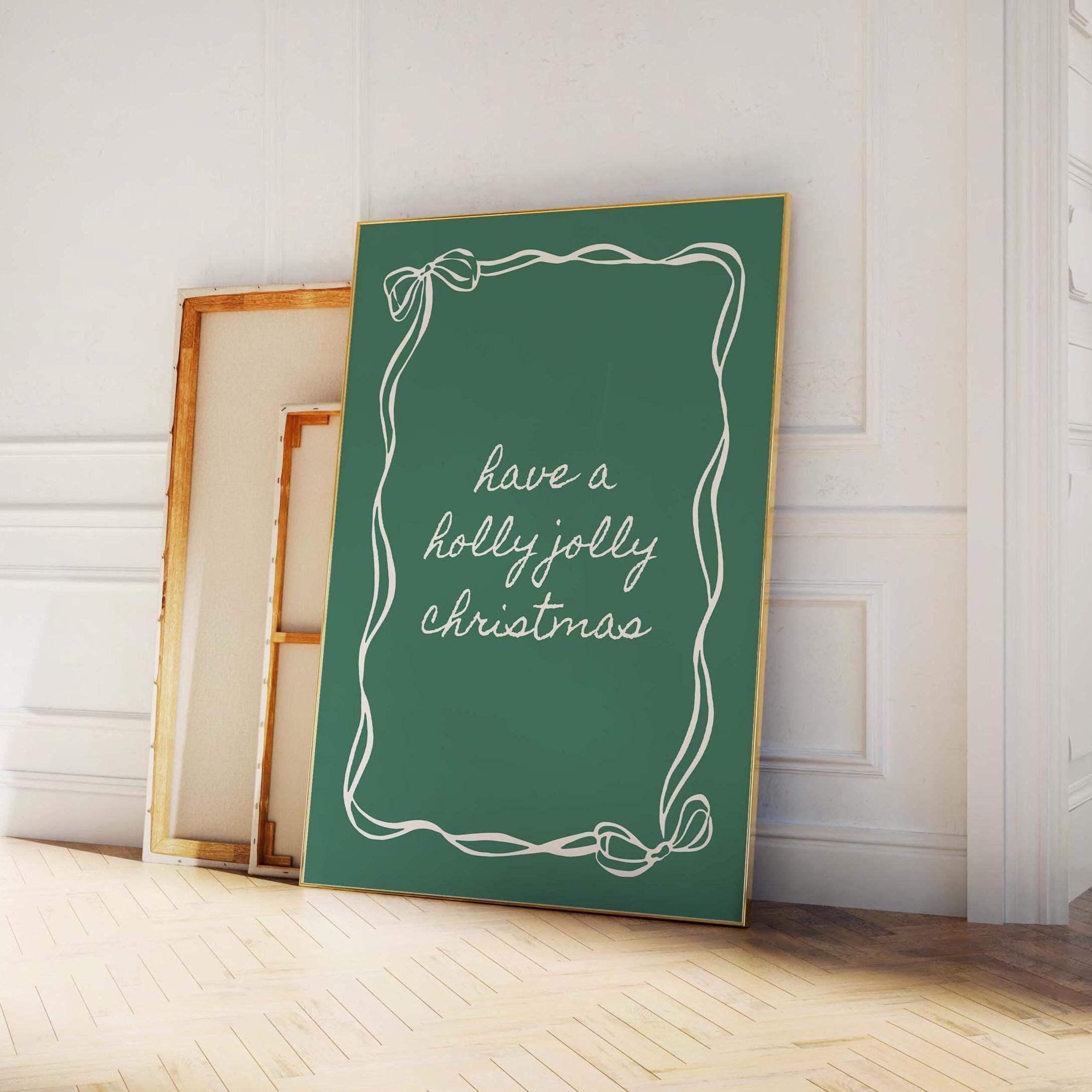 Holly Jolly Christmas Print - Image 2