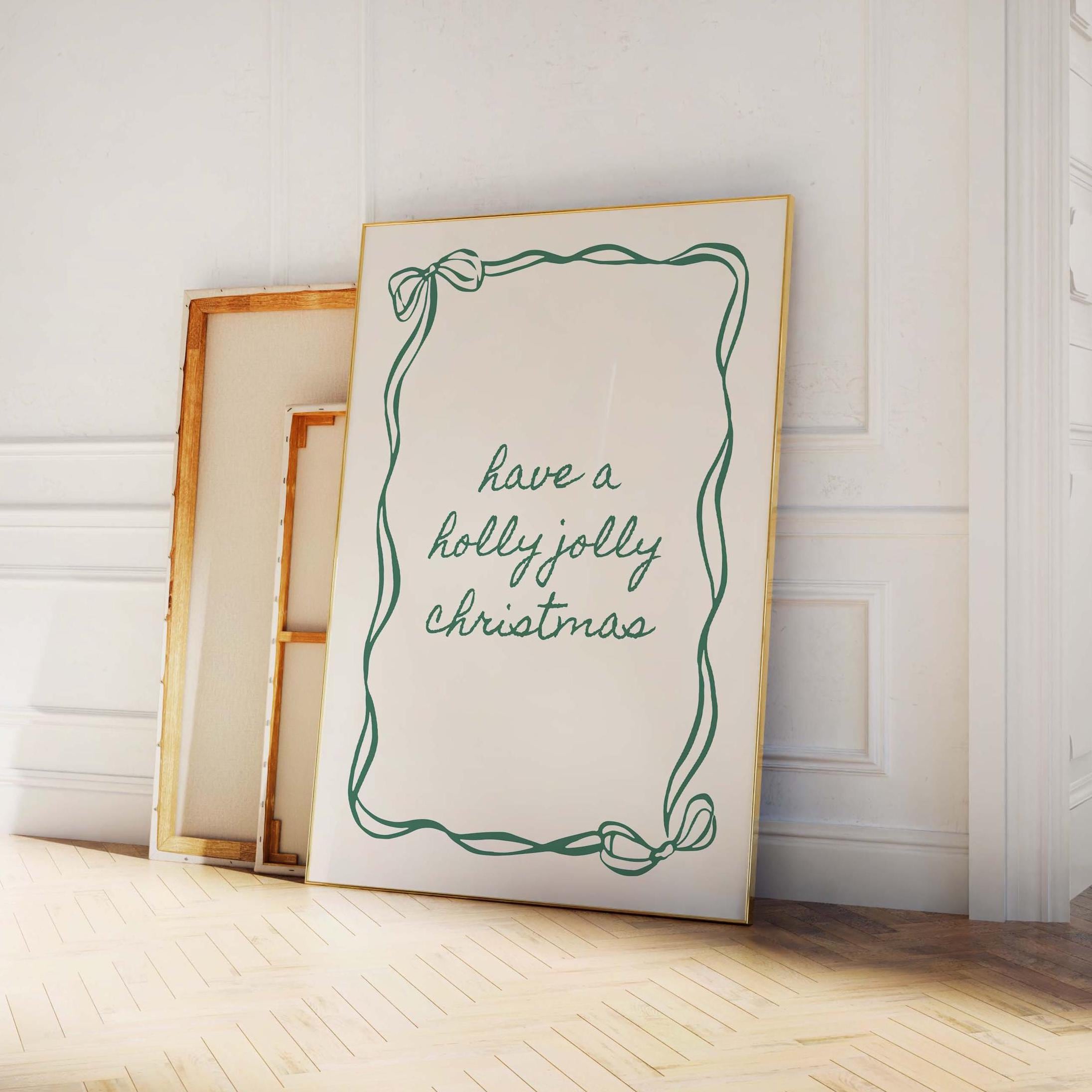 Holly Jolly Christmas Print - Image 5