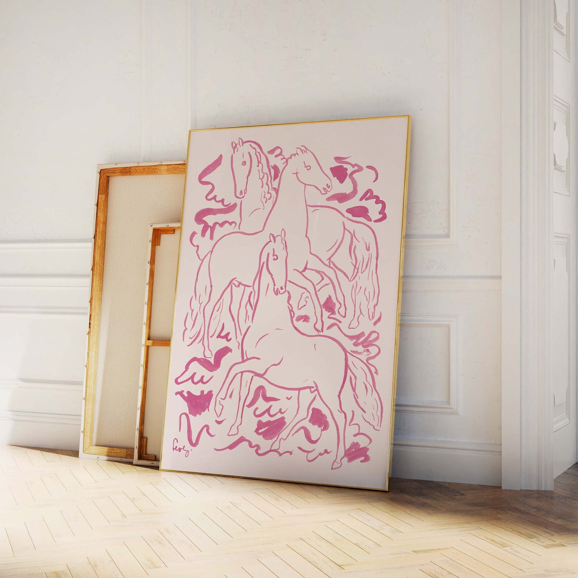 Horses Print