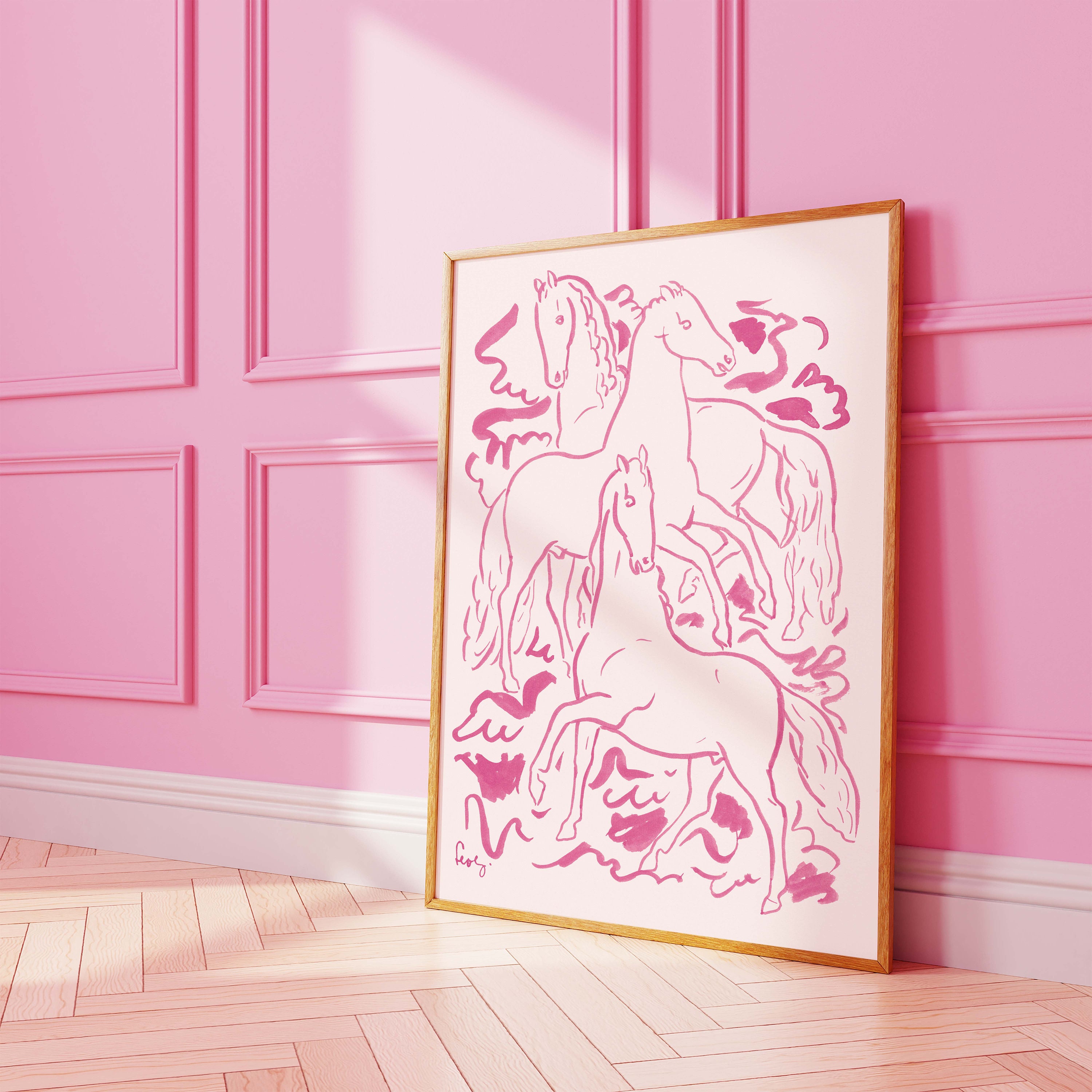 Horses Print - Image 5