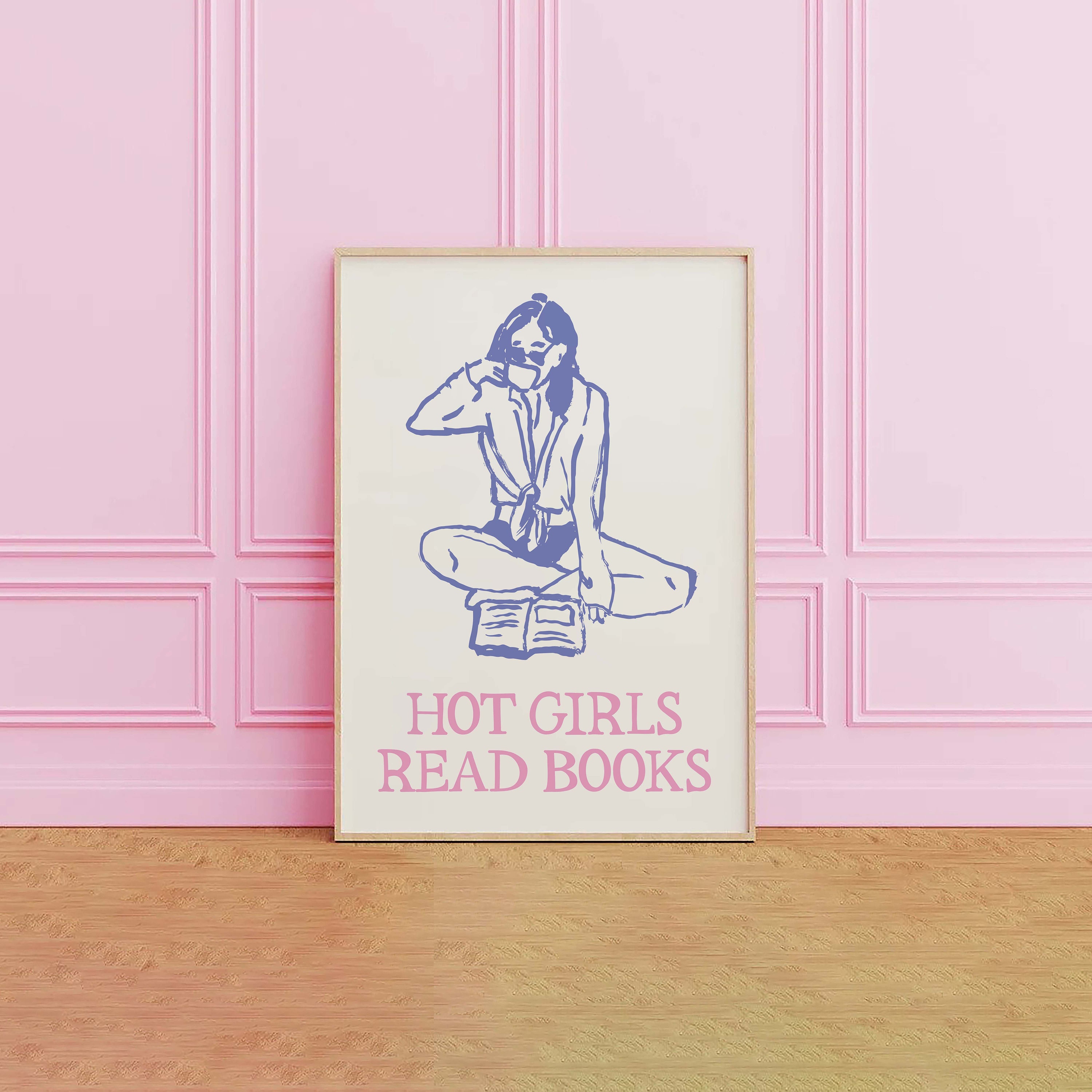 Hot Girls Read Books Print - Image 2
