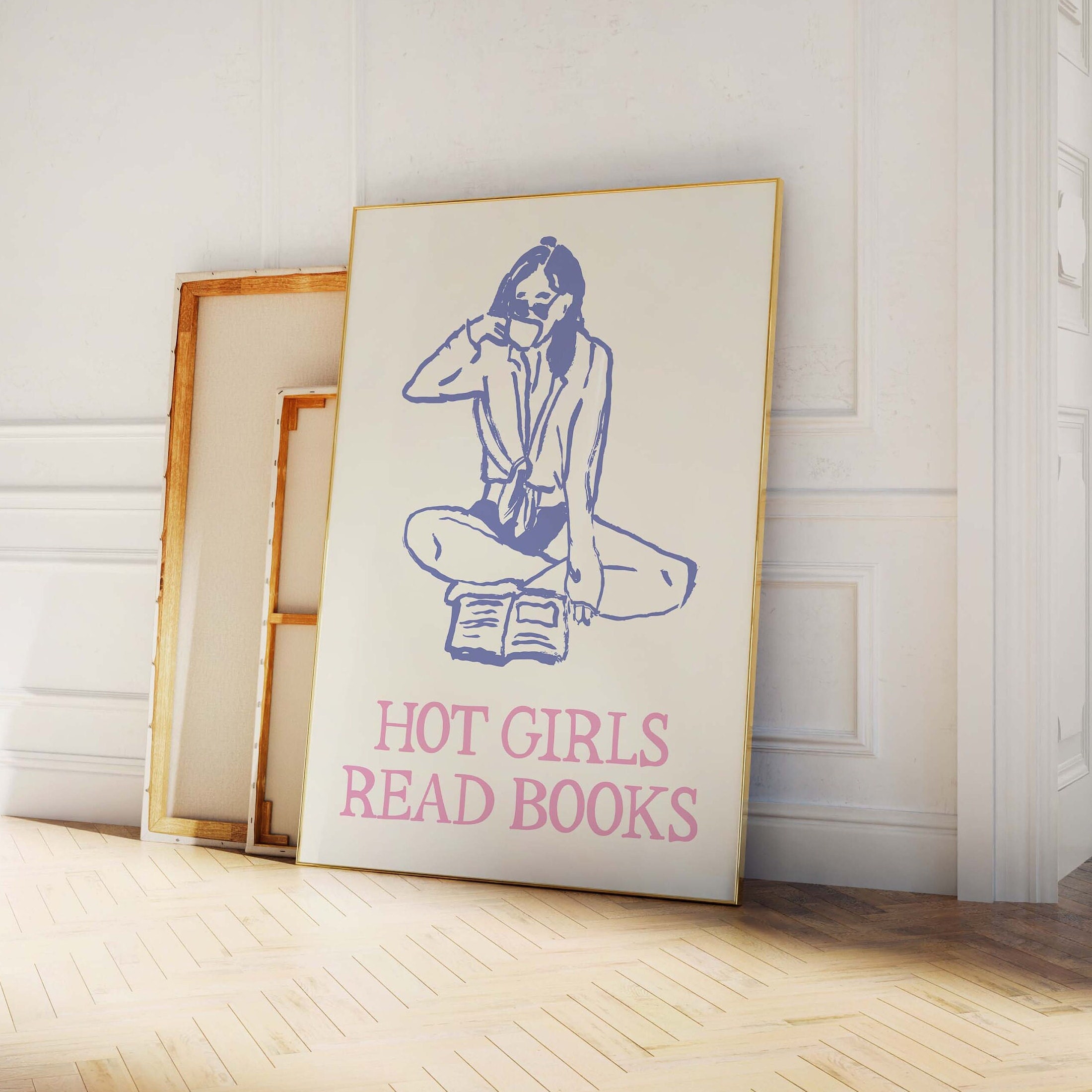 Hot Girls Read Books Print - Image 4
