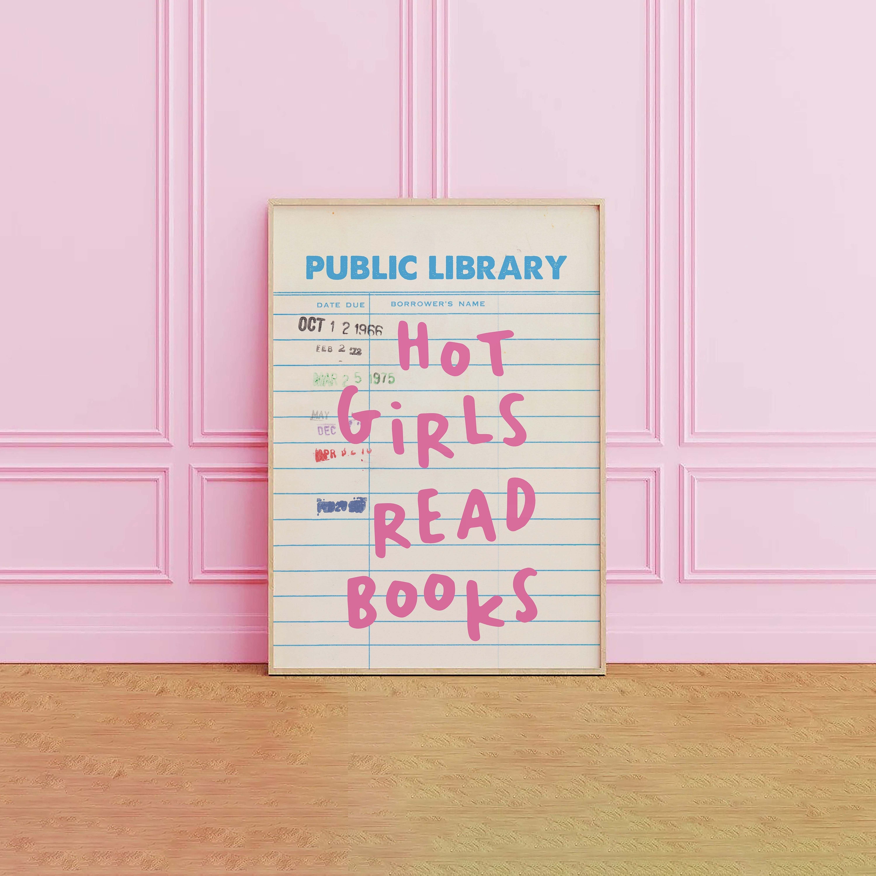 Hot Girls Read Books Print - Image 2