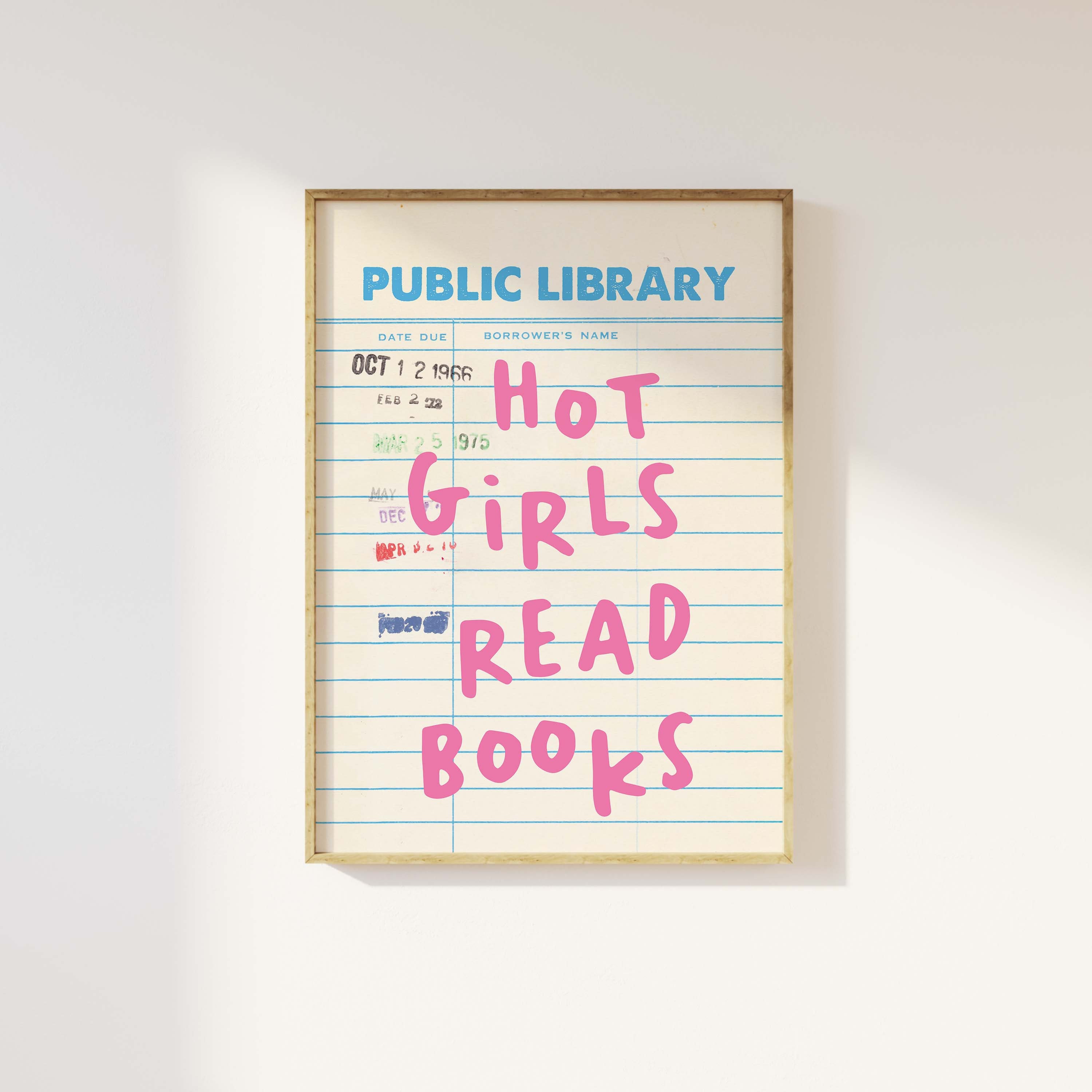 Hot Girls Read Books Print - Image 4