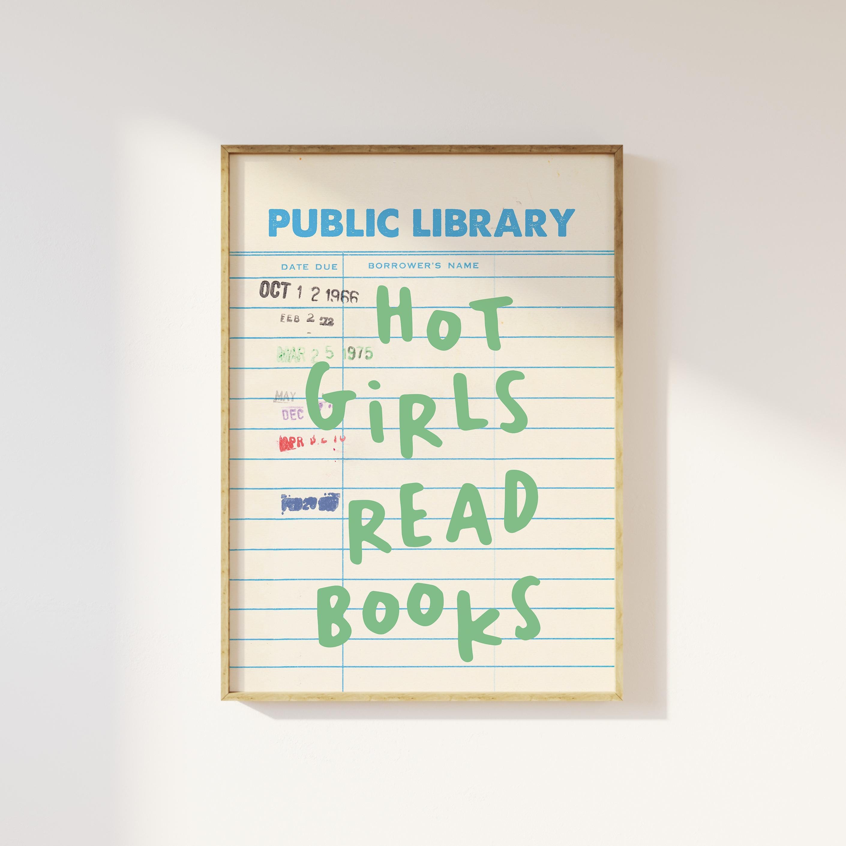 Hot Girls Read Books Print - Image 4