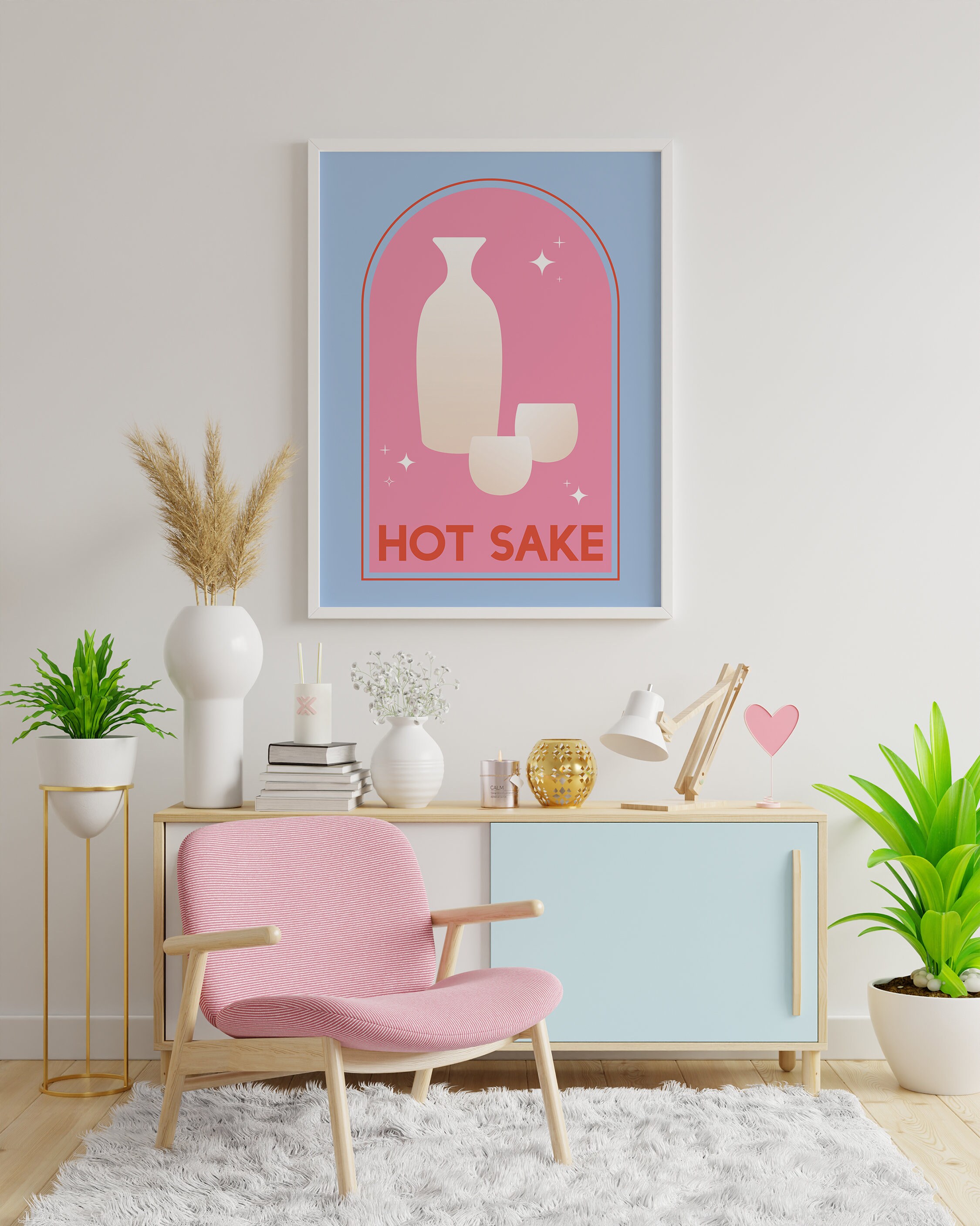 Hot Sake Cocktail Print - Image 3