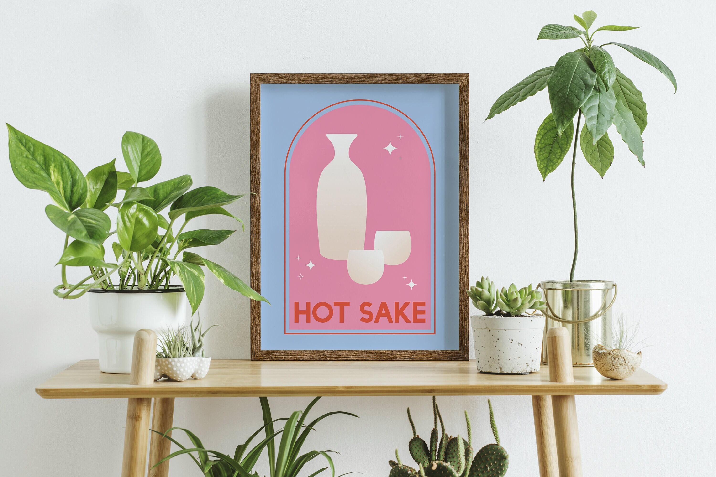 Hot Sake Cocktail Print - Image 4