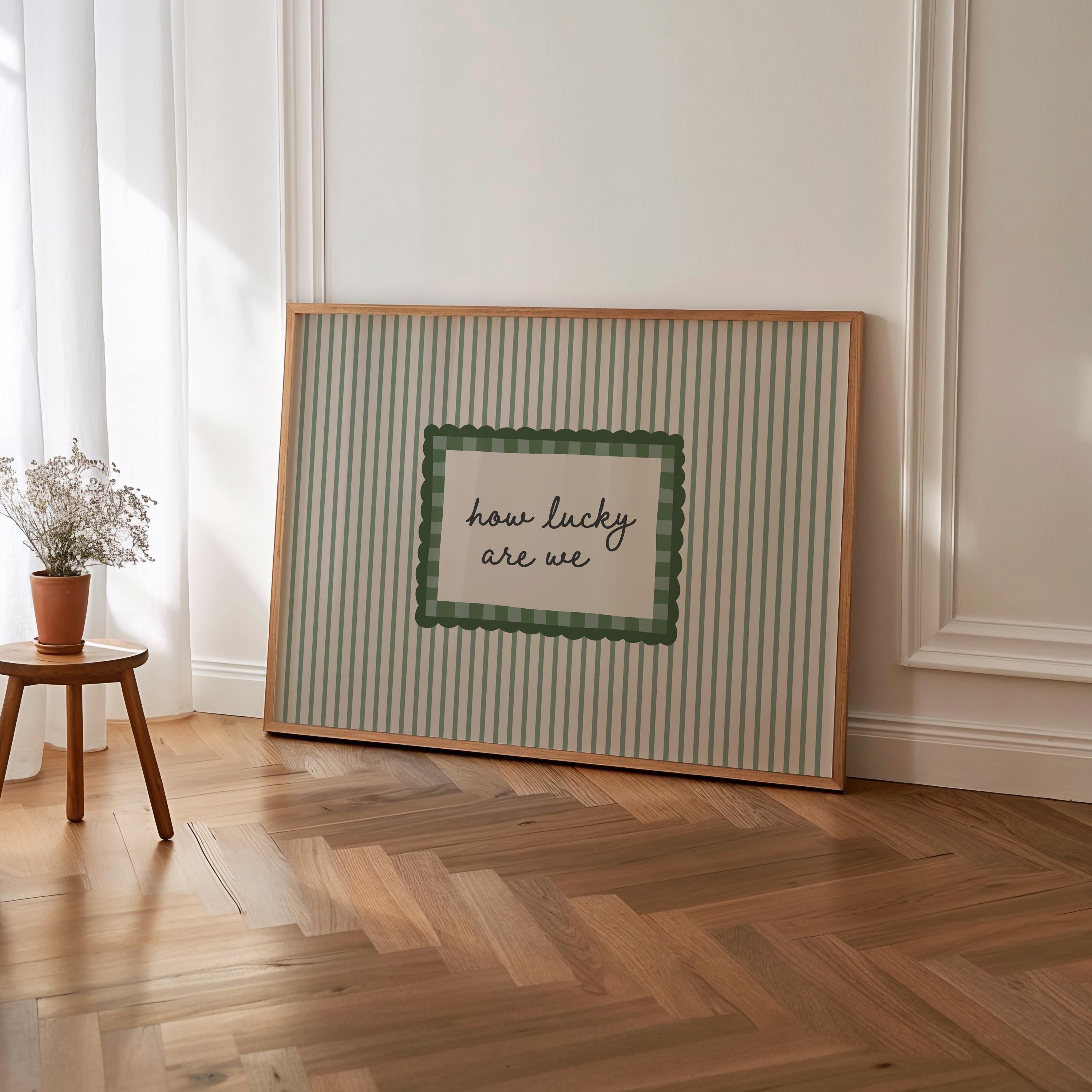 How Lucky Are We Print - Image 2
