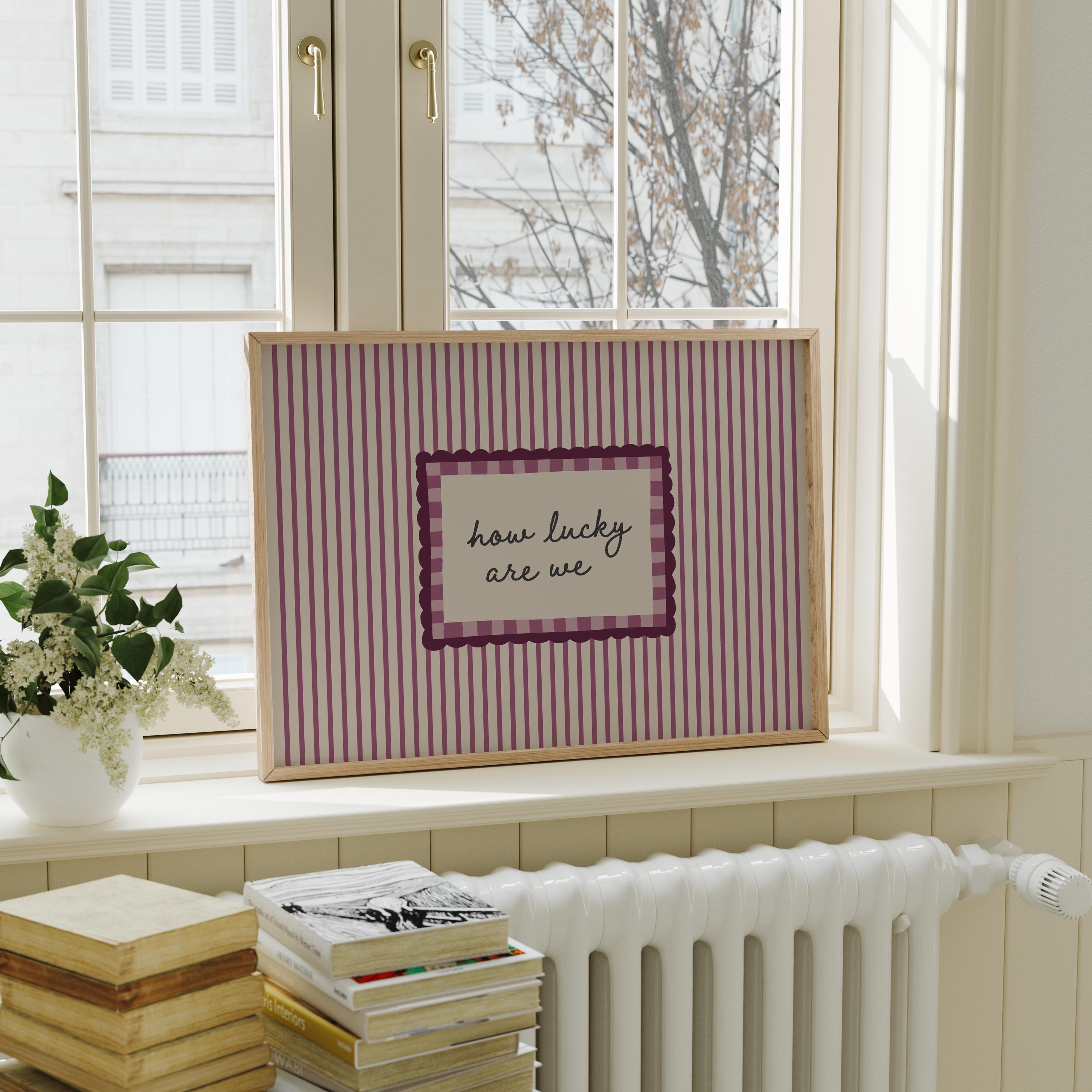 How Lucky Are We Print - Image 3