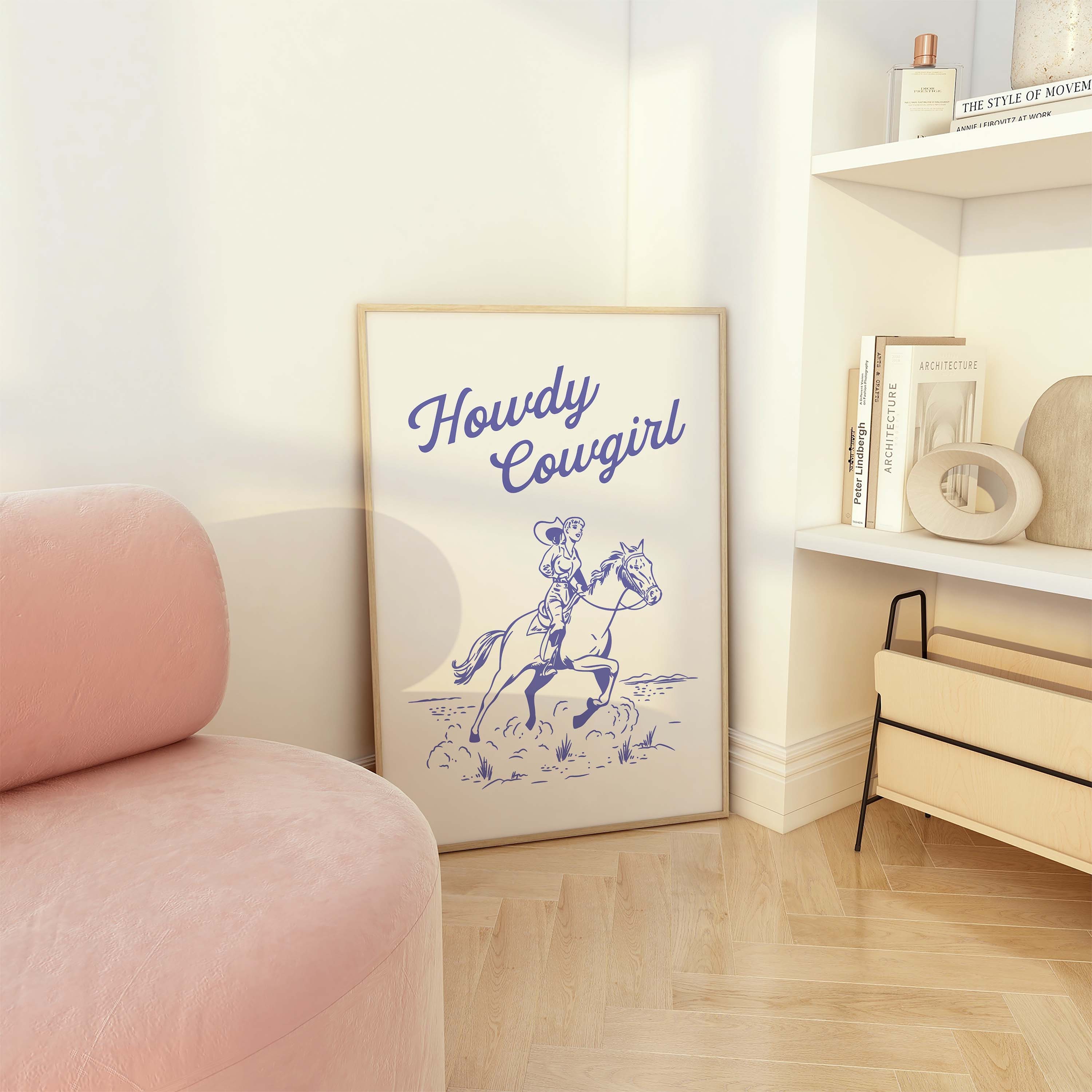 Howdy Cowgirl Print - Image 4