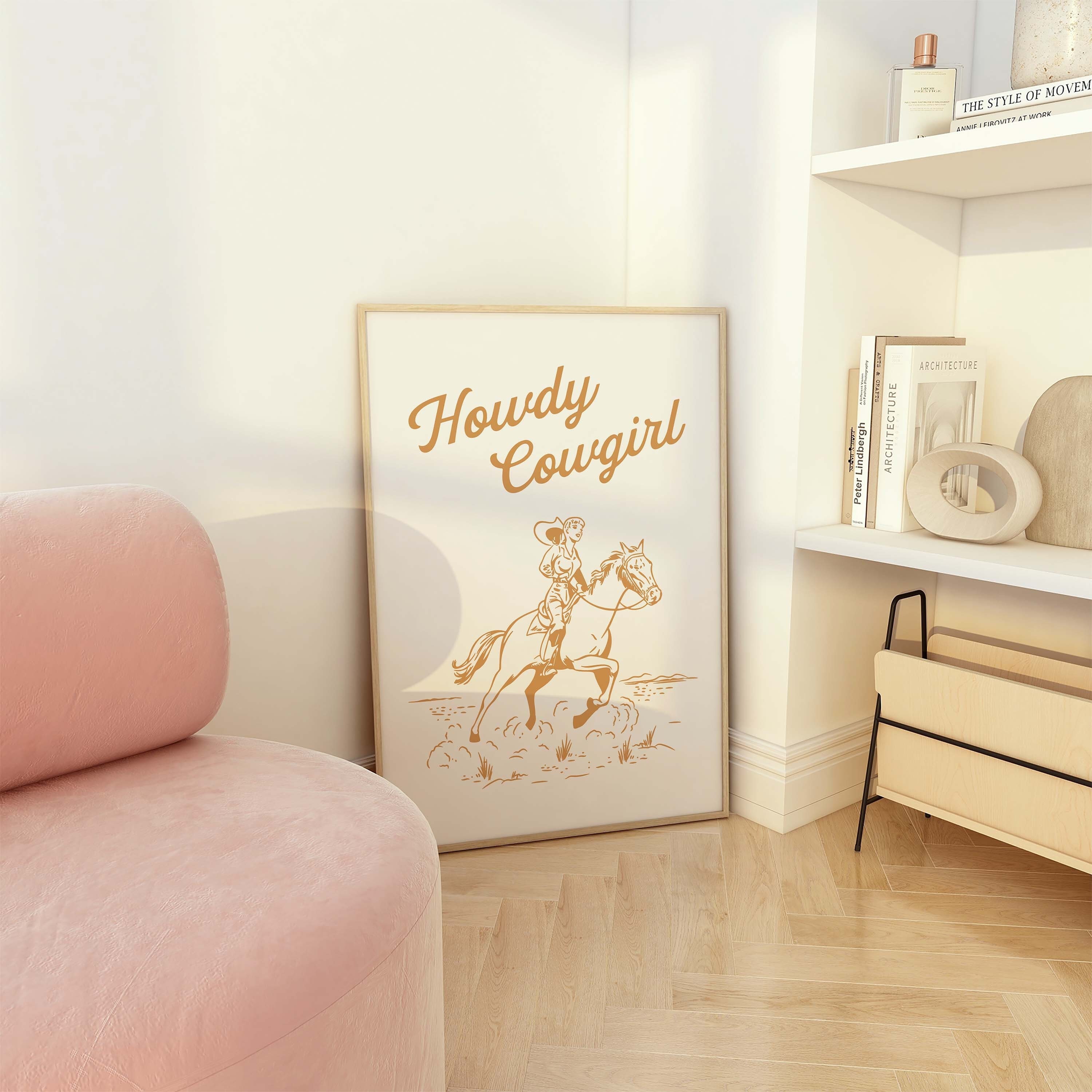 Howdy Cowgirl Print - Image 2