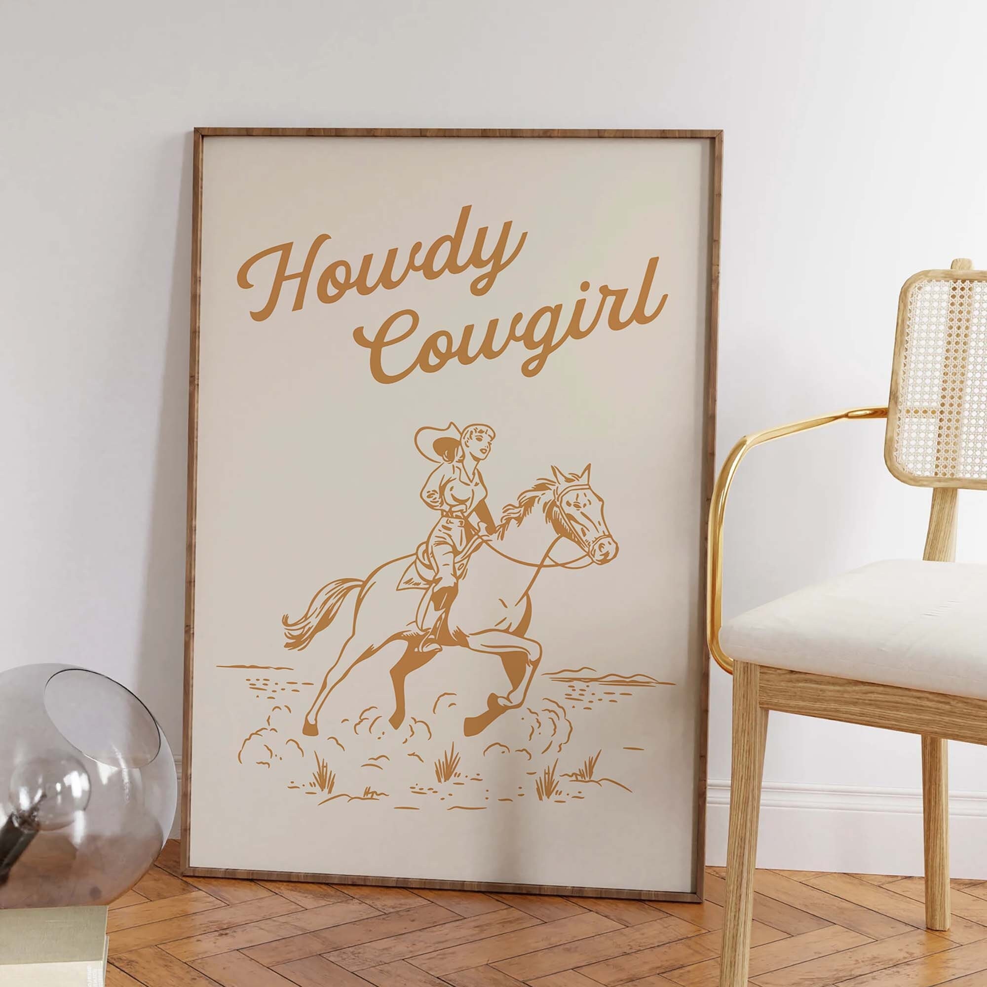 Howdy Cowgirl Print - Image 5