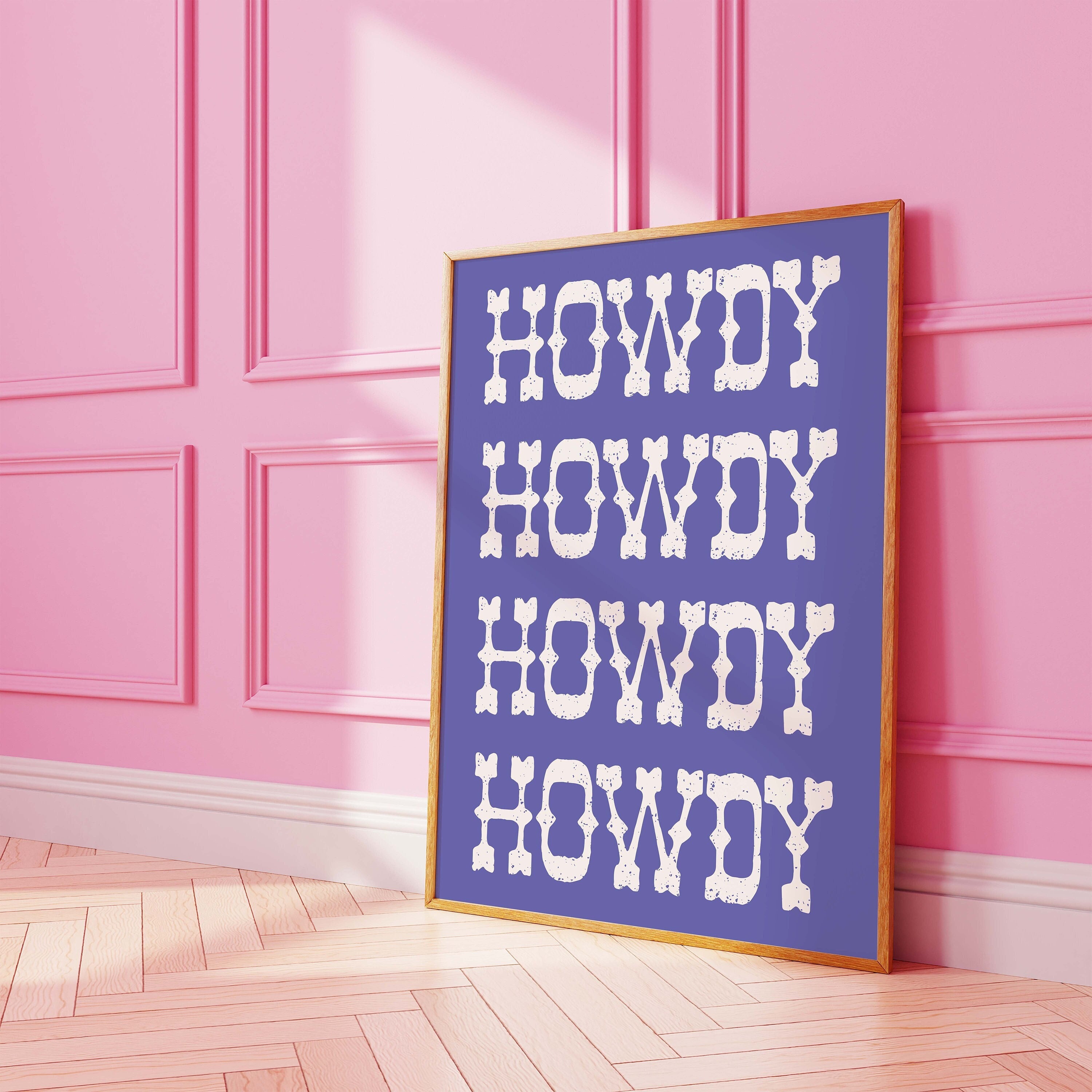 Howdy Print
