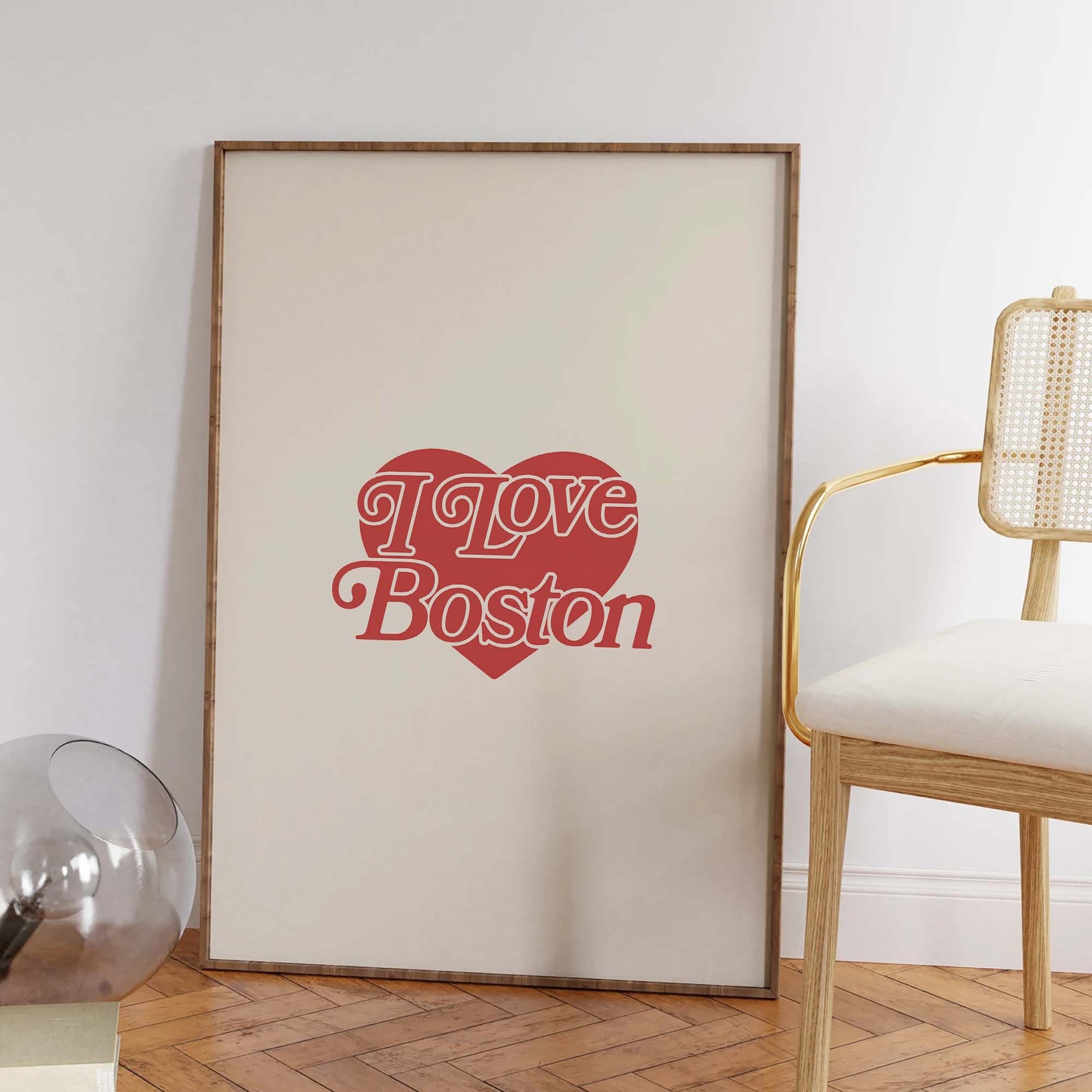 I Love Boston Print - Image 5