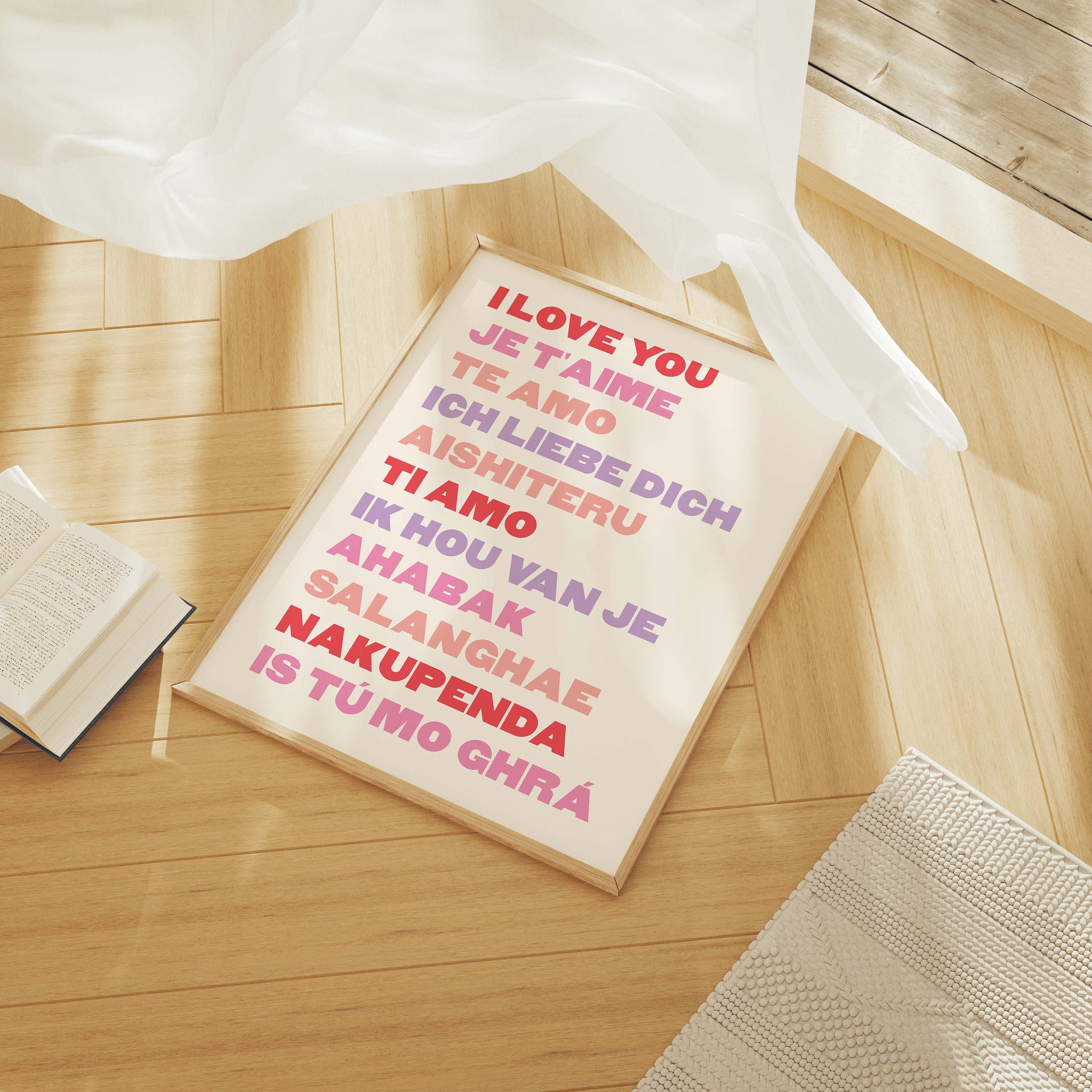 I Love You Print - Image 3